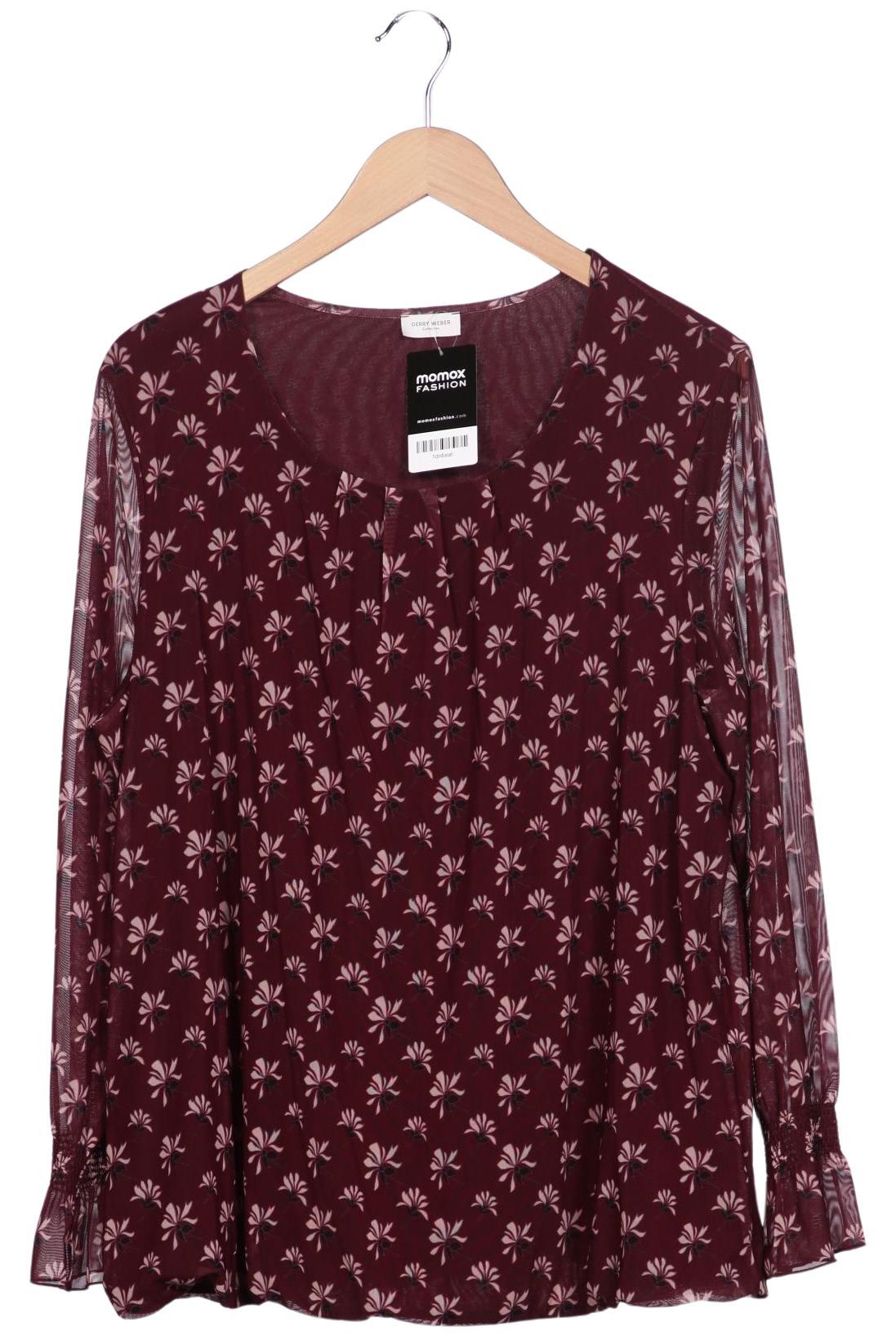 

Gerry Weber Damen Langarmshirt, bordeaux, Gr. 46