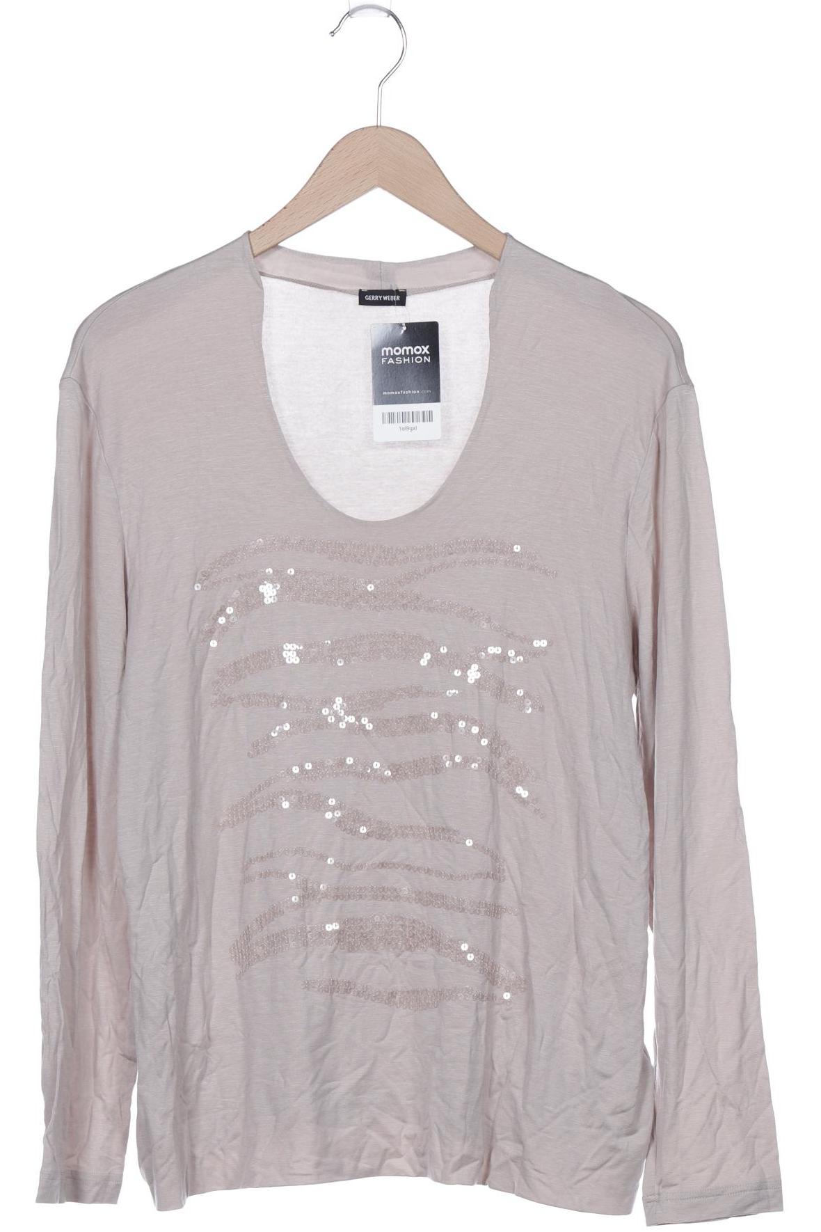 

Gerry Weber Damen Langarmshirt, beige, Gr. 44