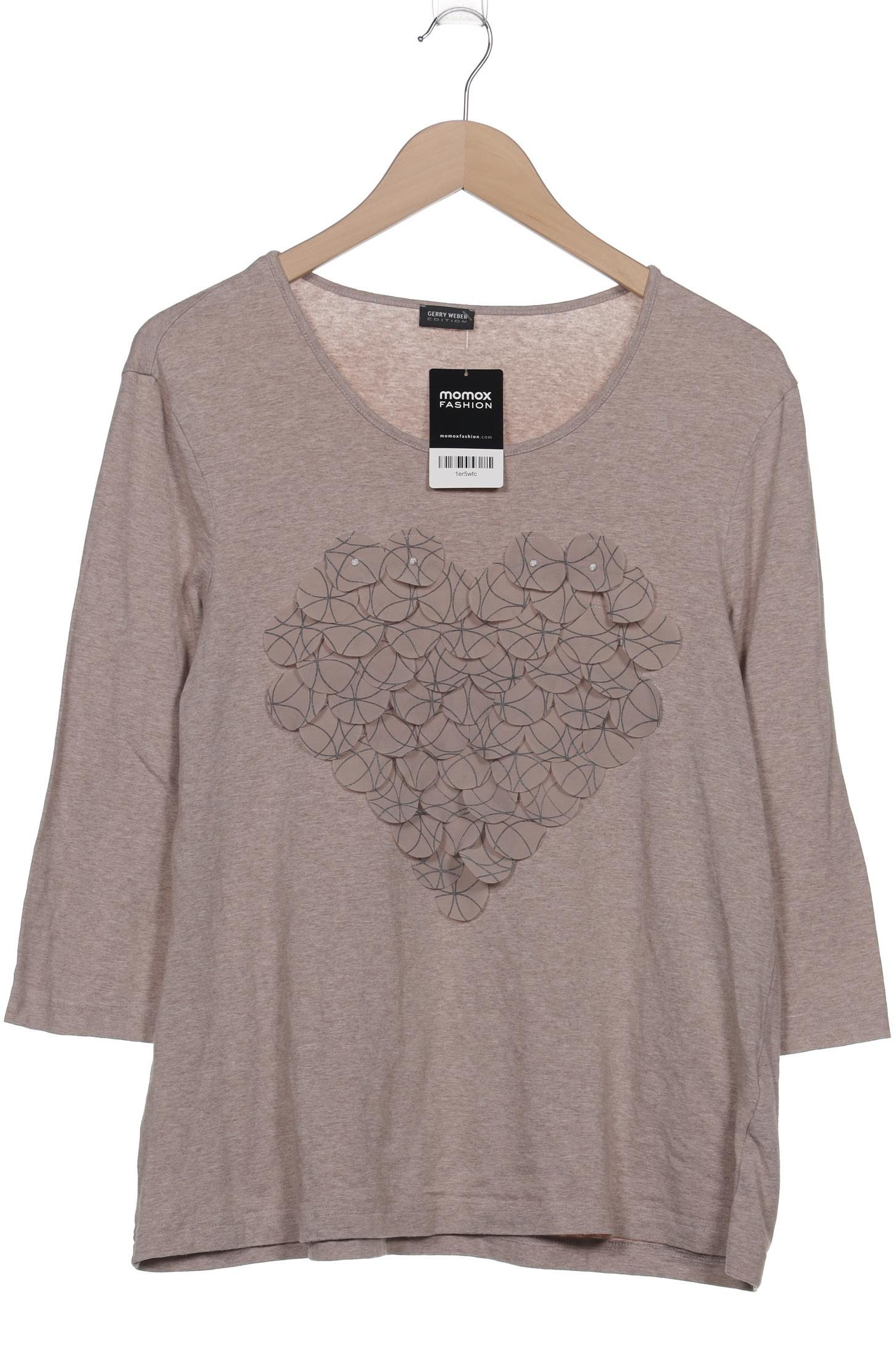 

Gerry Weber Damen Langarmshirt, beige, Gr. 46