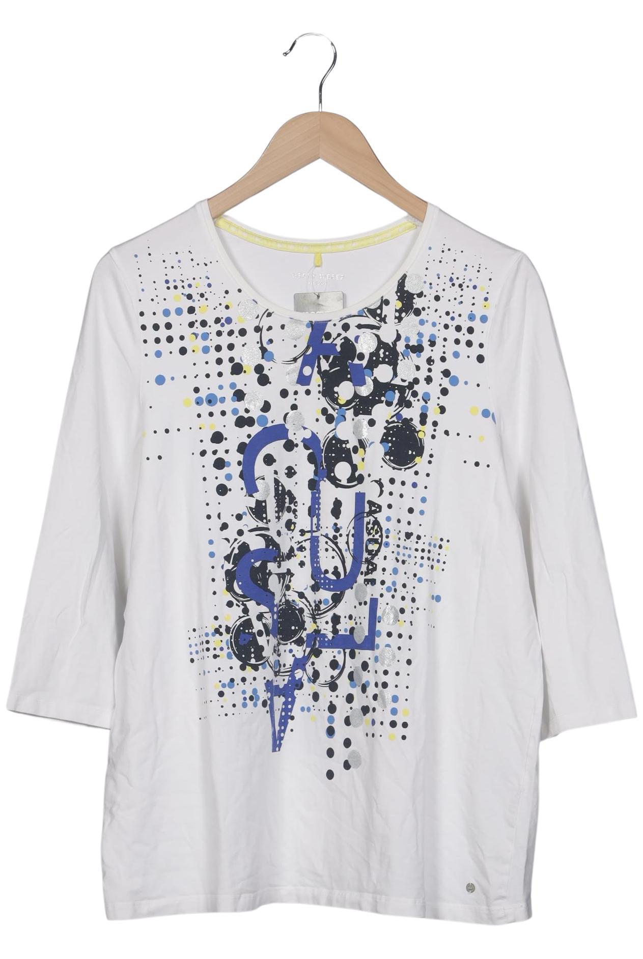 

Gerry Weber Damen Langarmshirt, weiß, Gr. 46