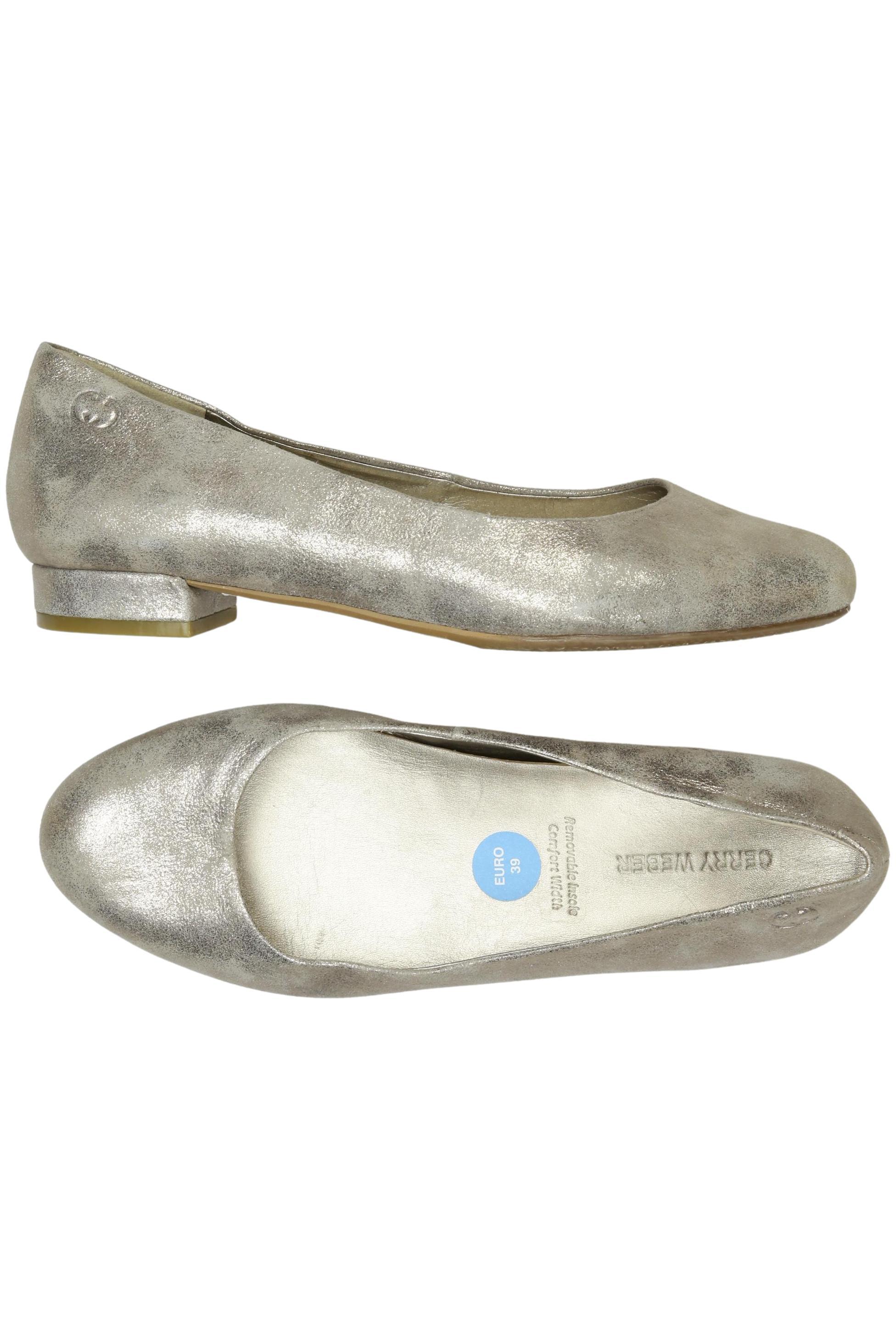 

Gerry Weber Damen Ballerinas, silber, Gr. 6