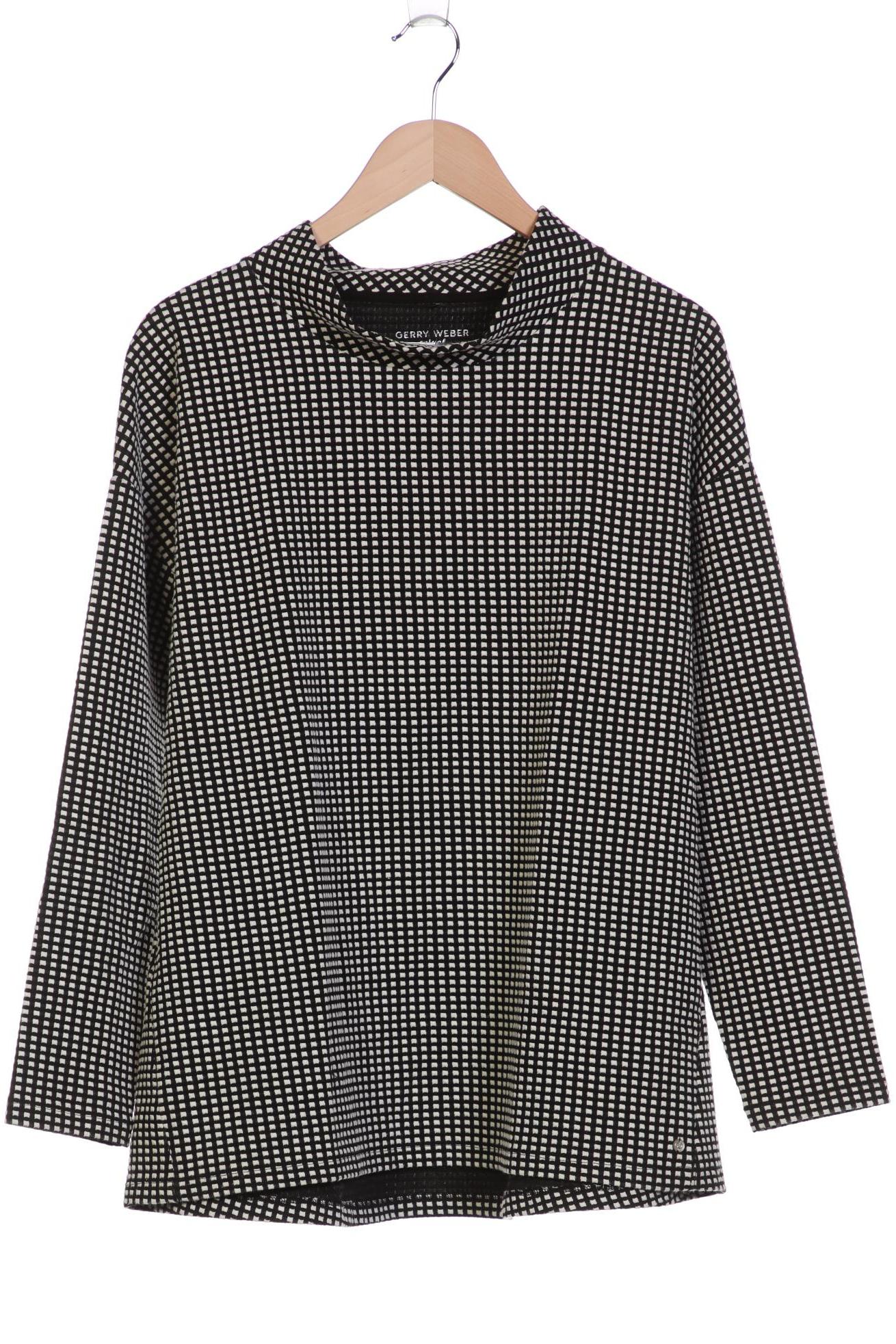 

Gerry Weber Damen Langarmshirt, schwarz, Gr. 46
