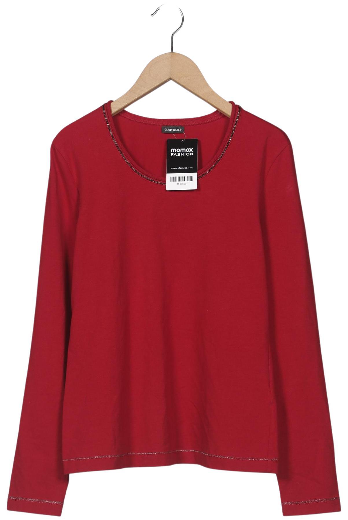 

Gerry Weber Damen Langarmshirt, rot, Gr. 38