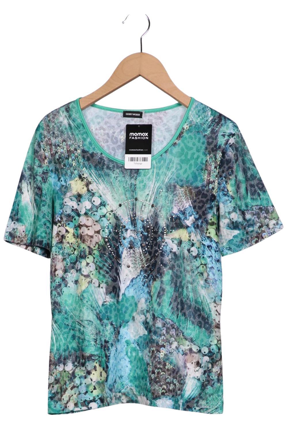 

Gerry Weber Damen T-Shirt, grün, Gr. 38