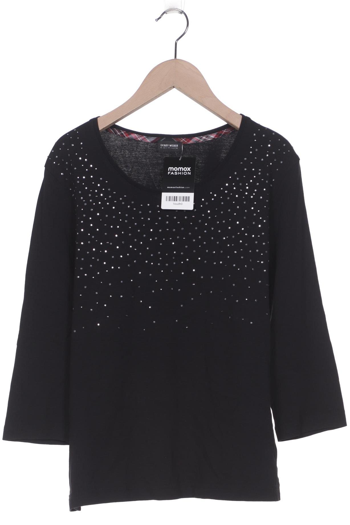 

Gerry Weber Damen Langarmshirt, schwarz, Gr. 40