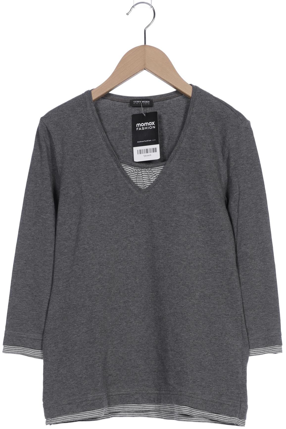 

Gerry Weber Damen Langarmshirt, grau, Gr. 36