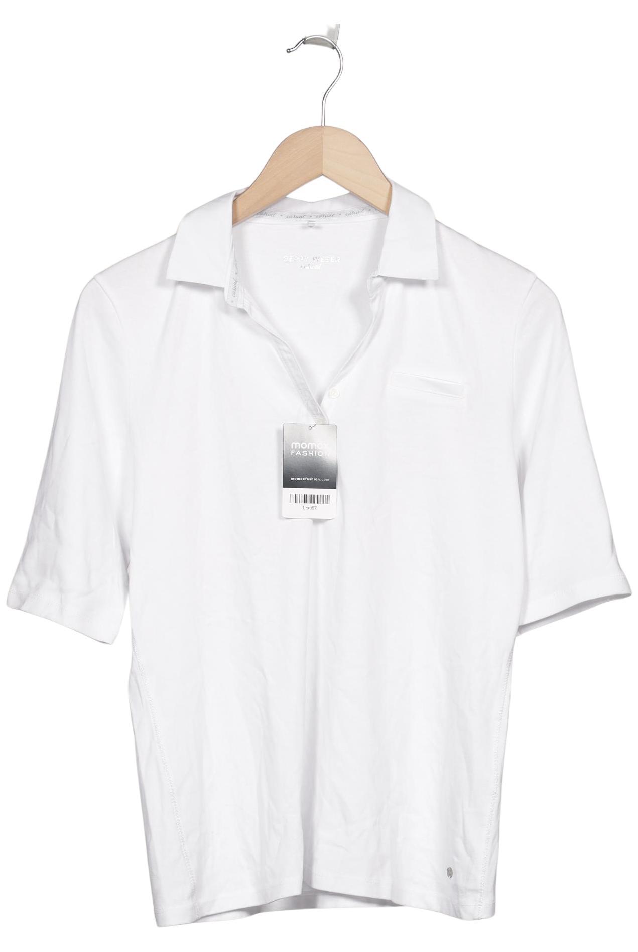 

Gerry Weber Damen Poloshirt, weiß, Gr. 40