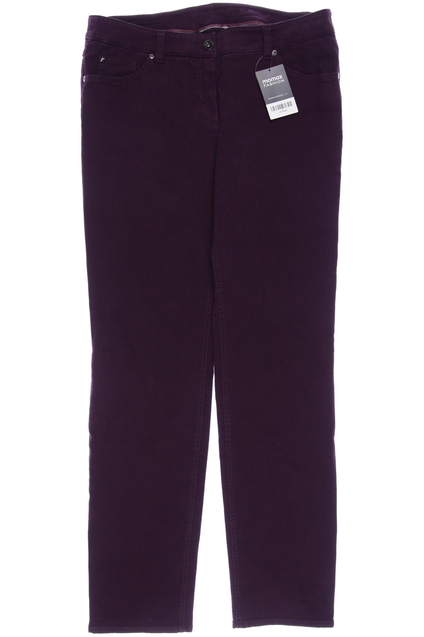 

Gerry Weber Damen Jeans, bordeaux, Gr. 44