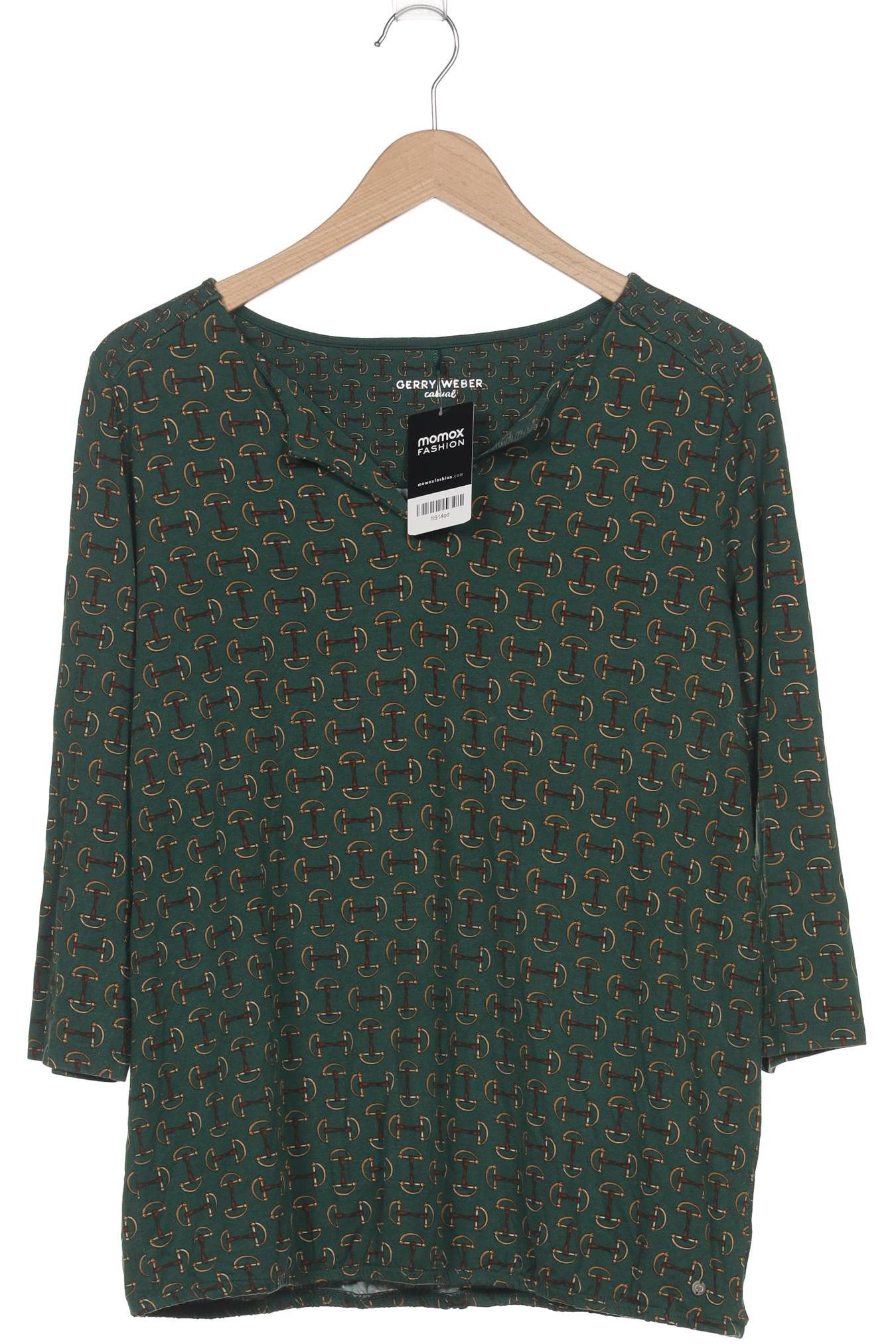 

Gerry Weber Damen Langarmshirt, grün, Gr. 44