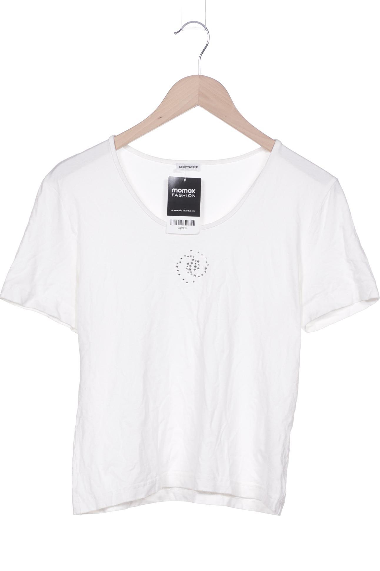 

Gerry Weber Damen T-Shirt, weiß, Gr. 38