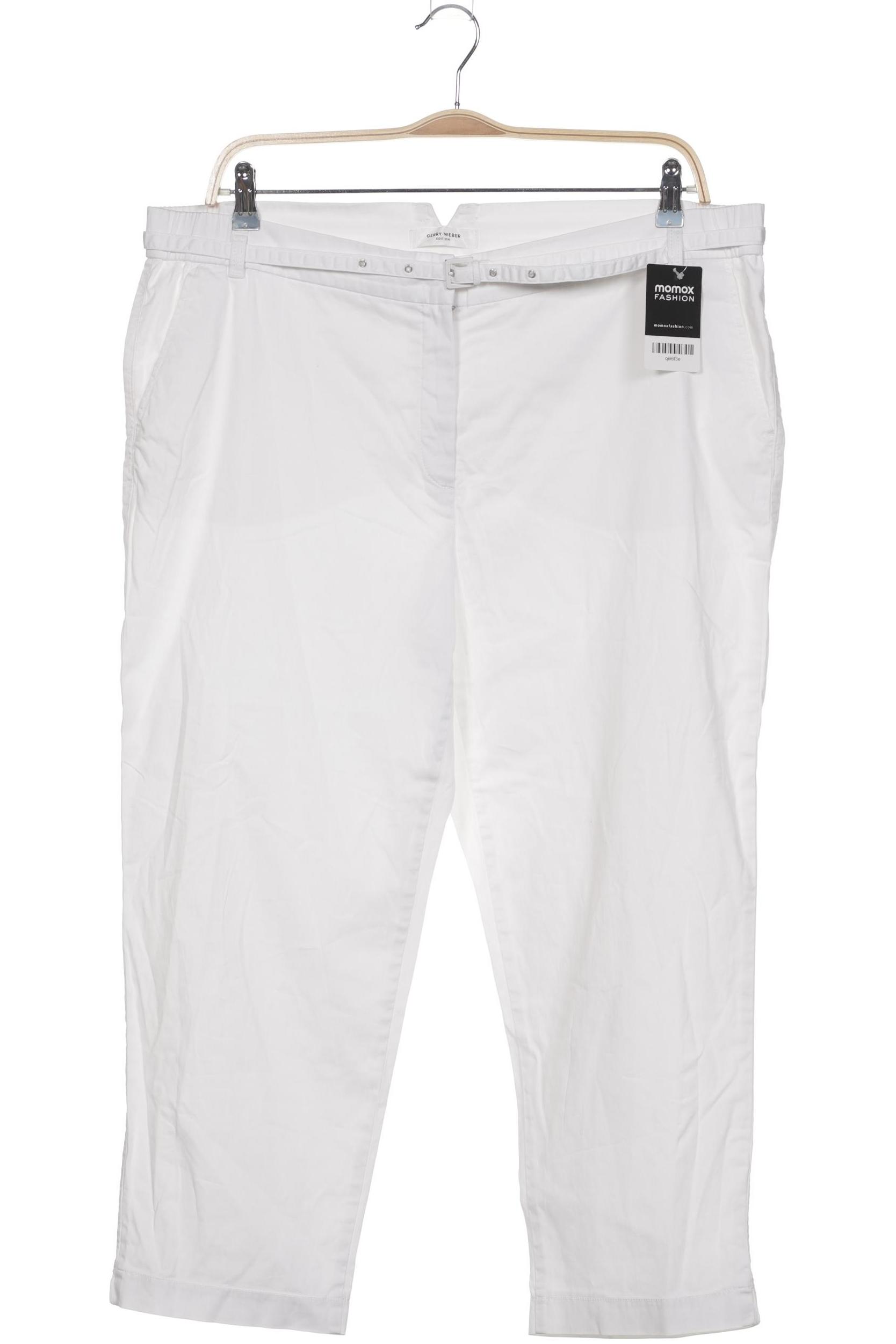 

Gerry Weber Damen Stoffhose, weiß, Gr. 46