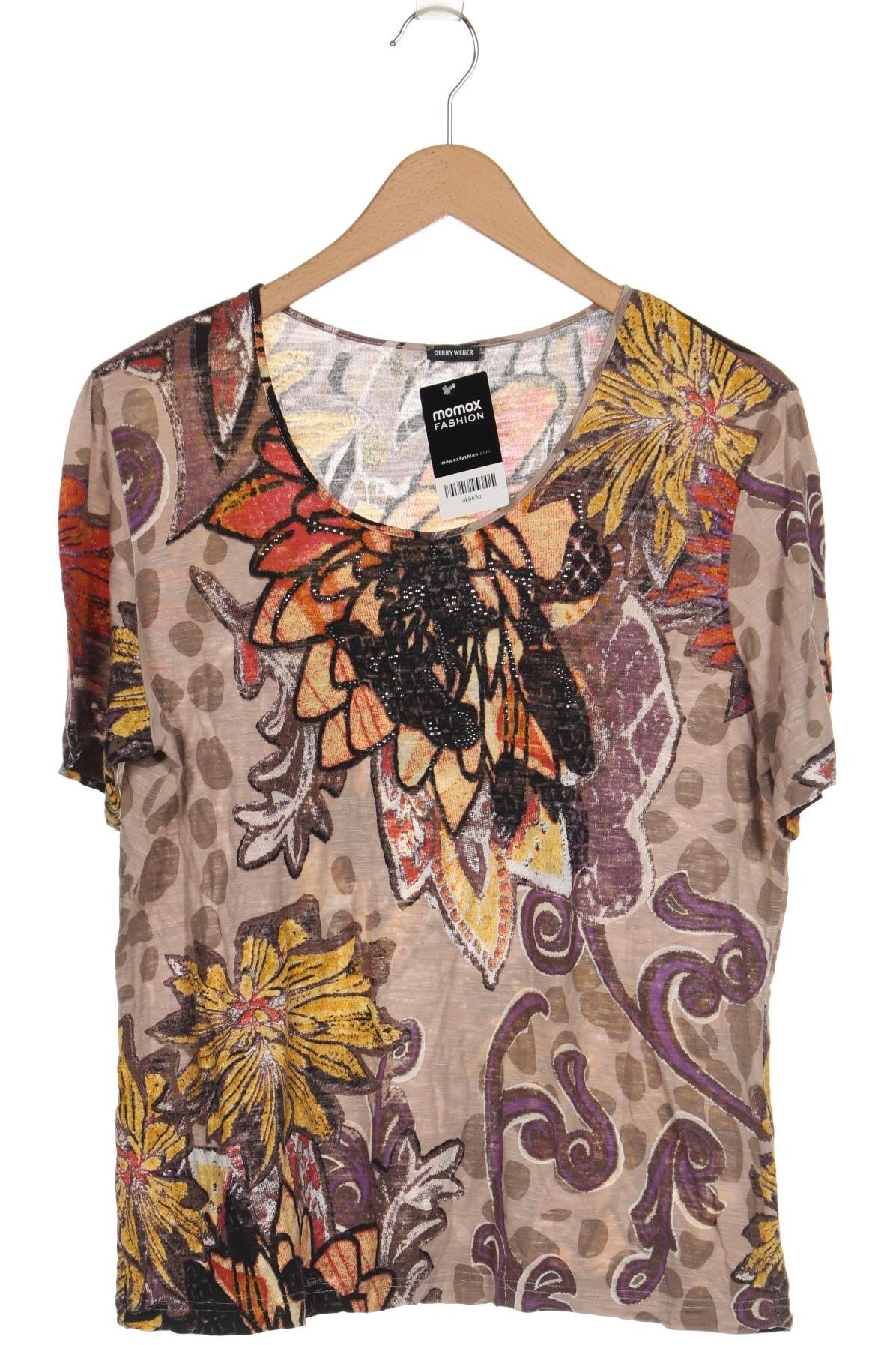 

Gerry Weber Damen T-Shirt, braun, Gr. 42