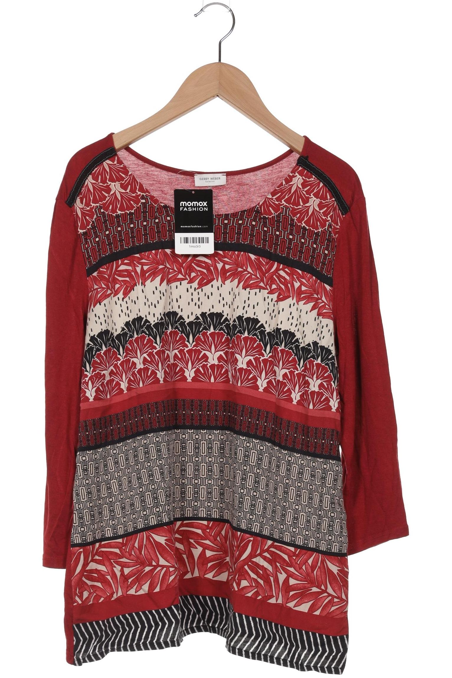 

Gerry Weber Damen Langarmshirt, rot, Gr. 42