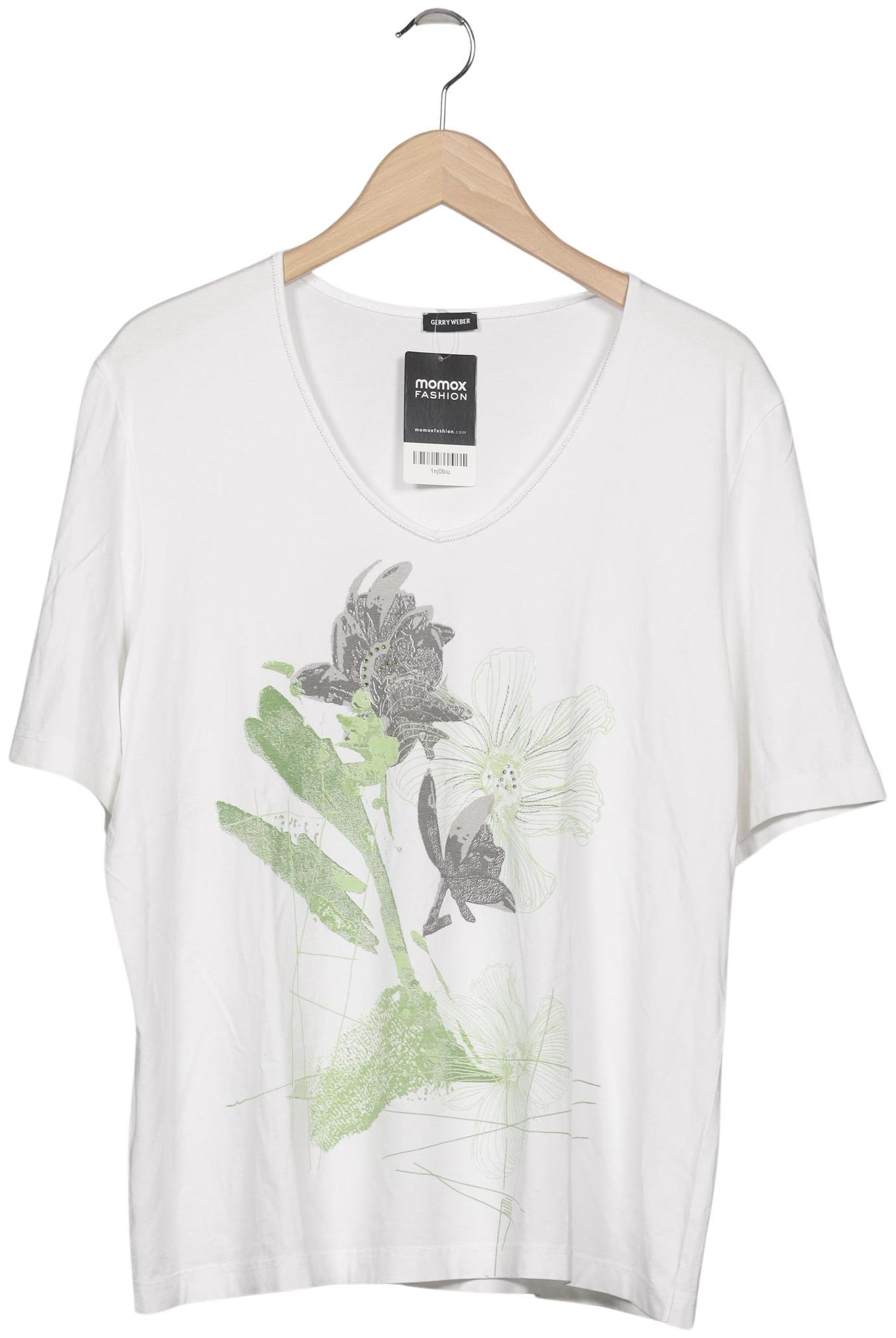 

Gerry Weber Damen T-Shirt, weiß, Gr. 42