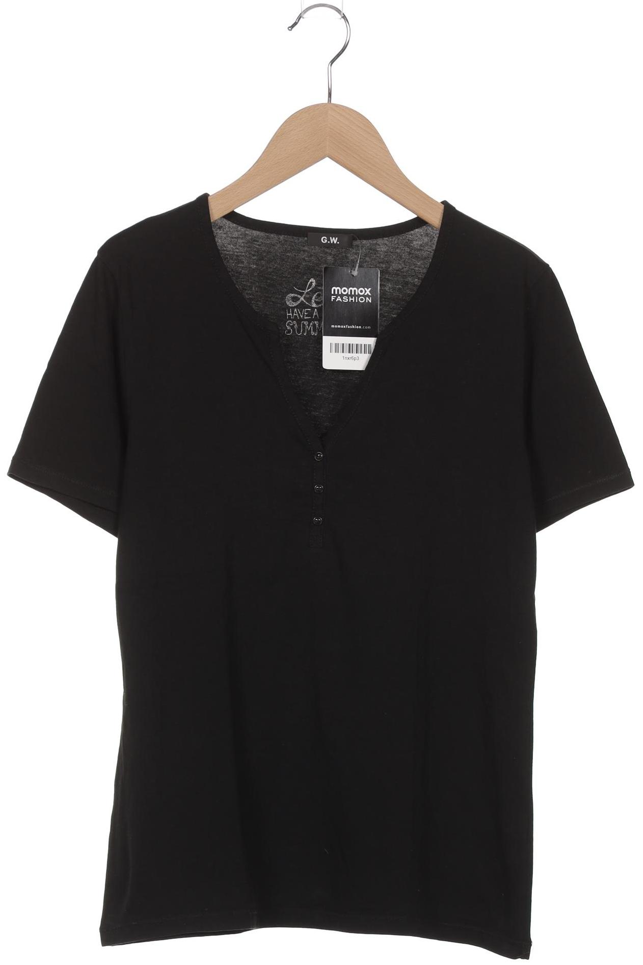 

Gerry Weber Damen T-Shirt, schwarz, Gr. 38