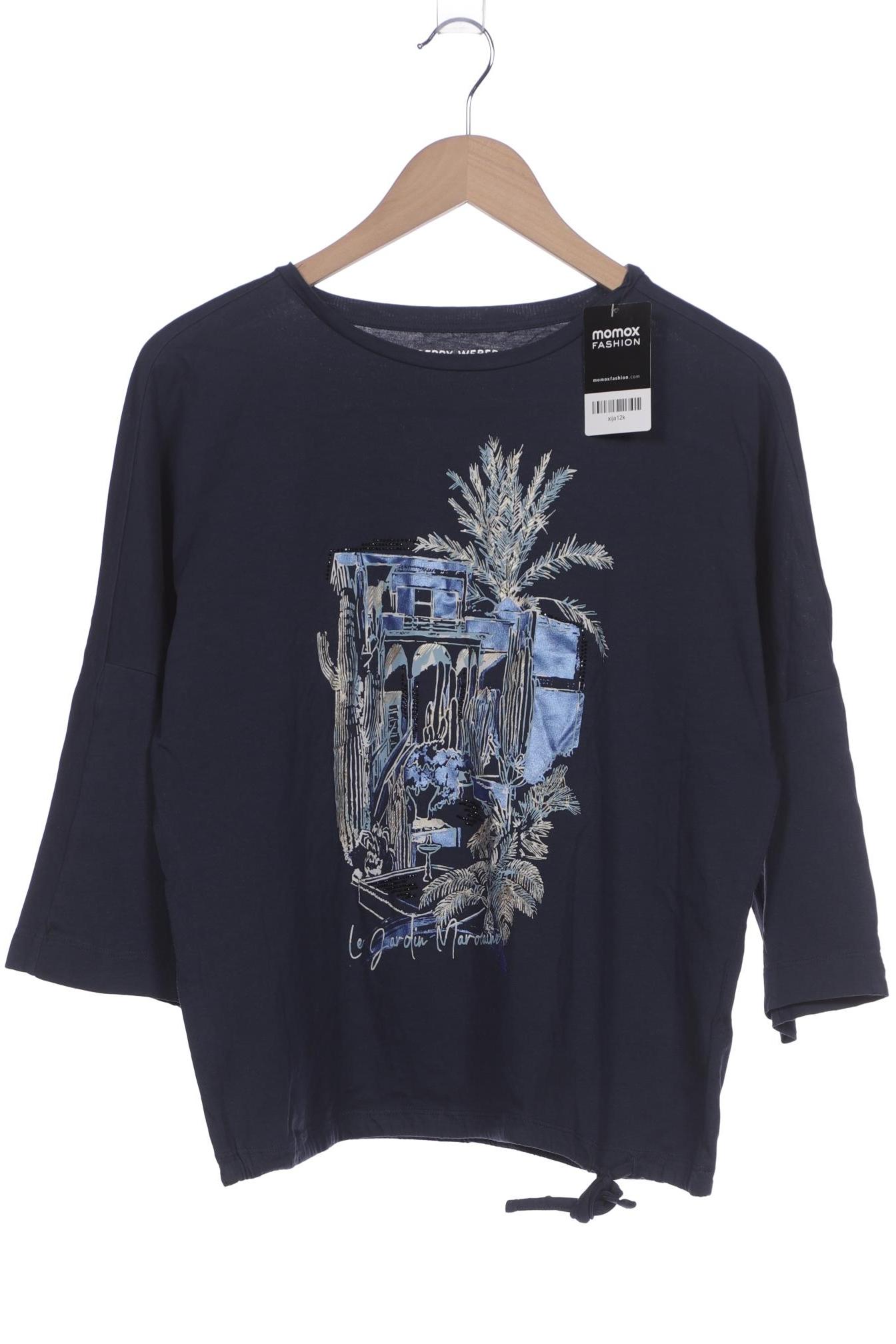 

Gerry Weber Damen Langarmshirt, marineblau, Gr. 42