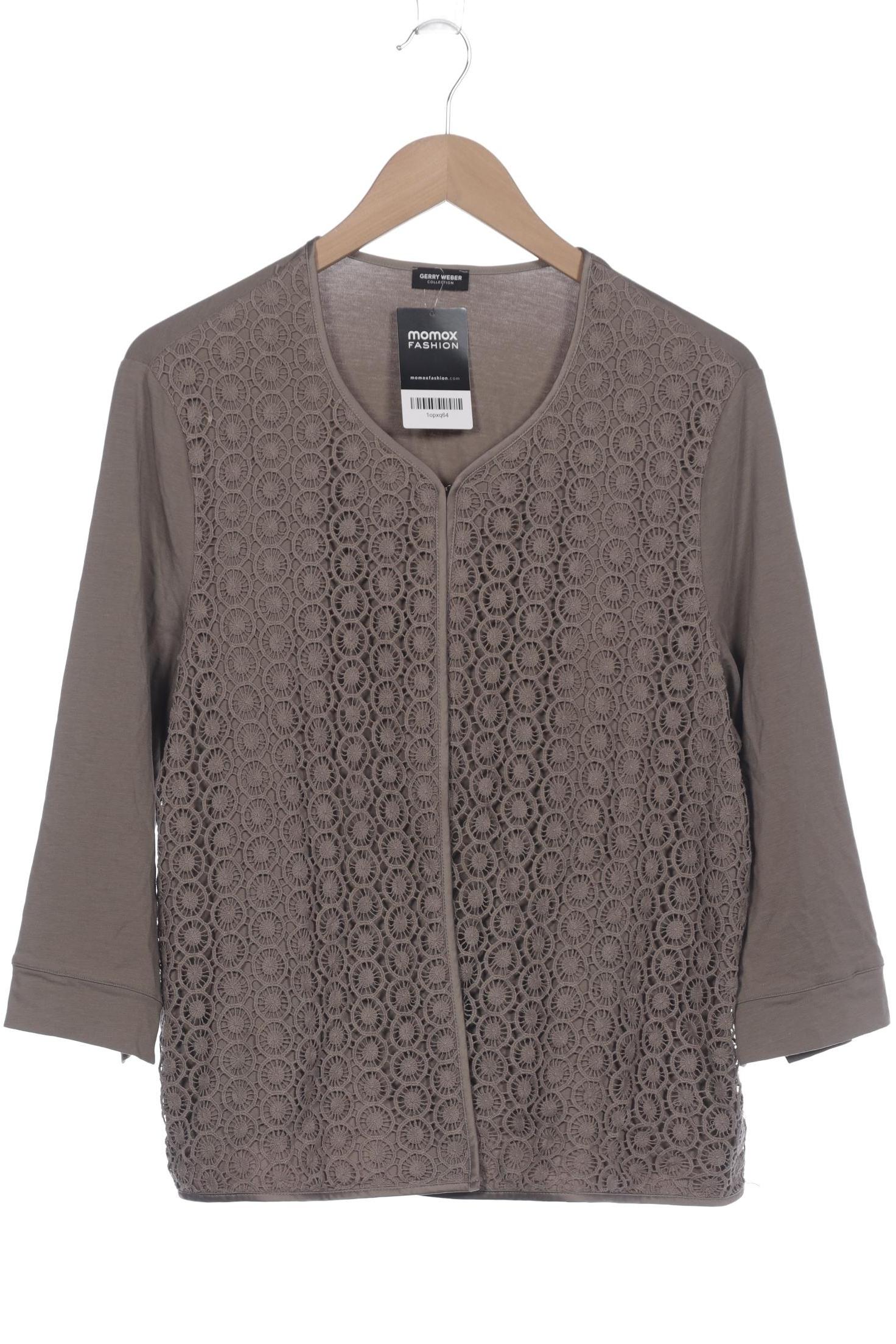 

Gerry Weber Damen Strickjacke, braun, Gr. 48