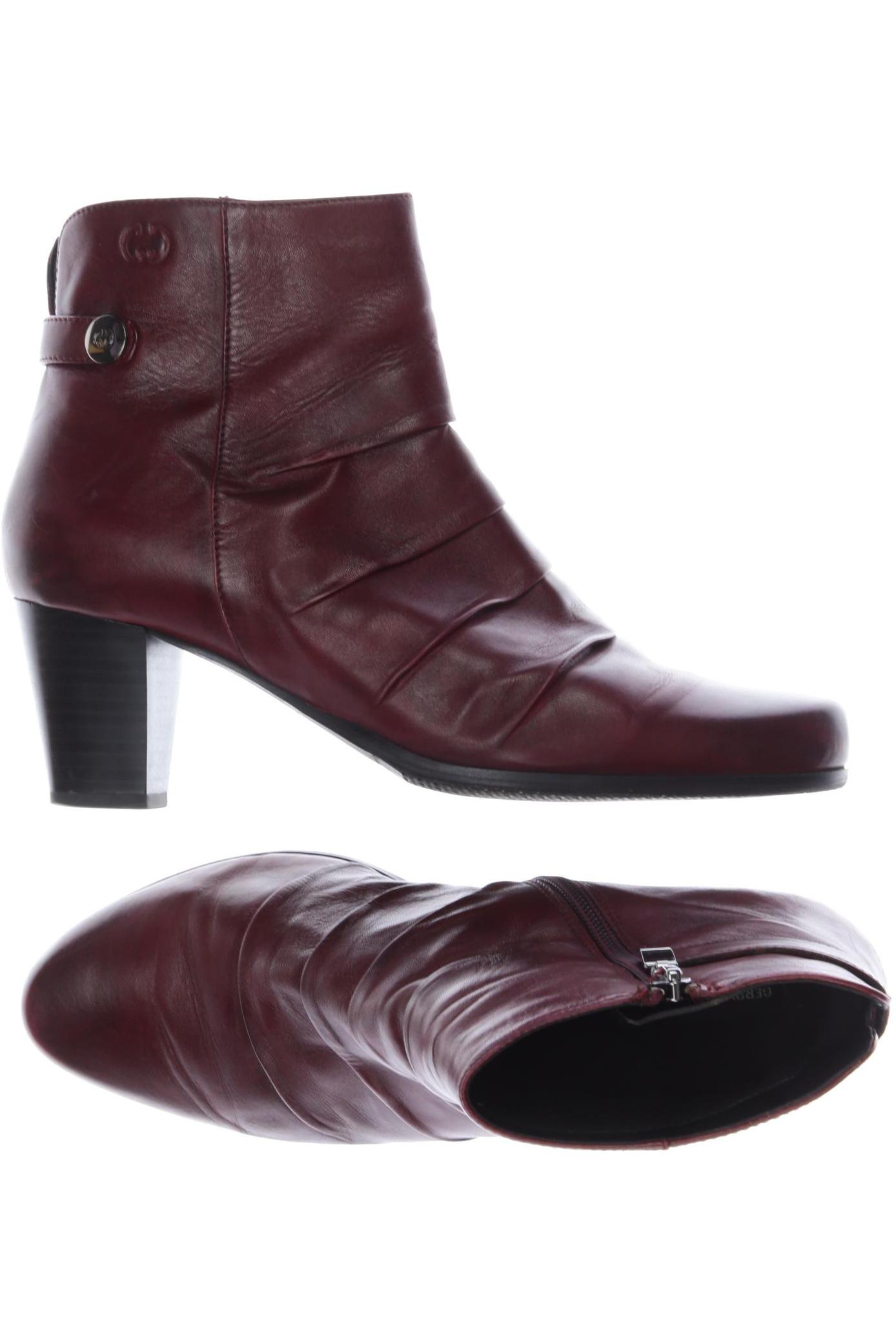 

Gerry Weber Damen Stiefelette, bordeaux, Gr. 6
