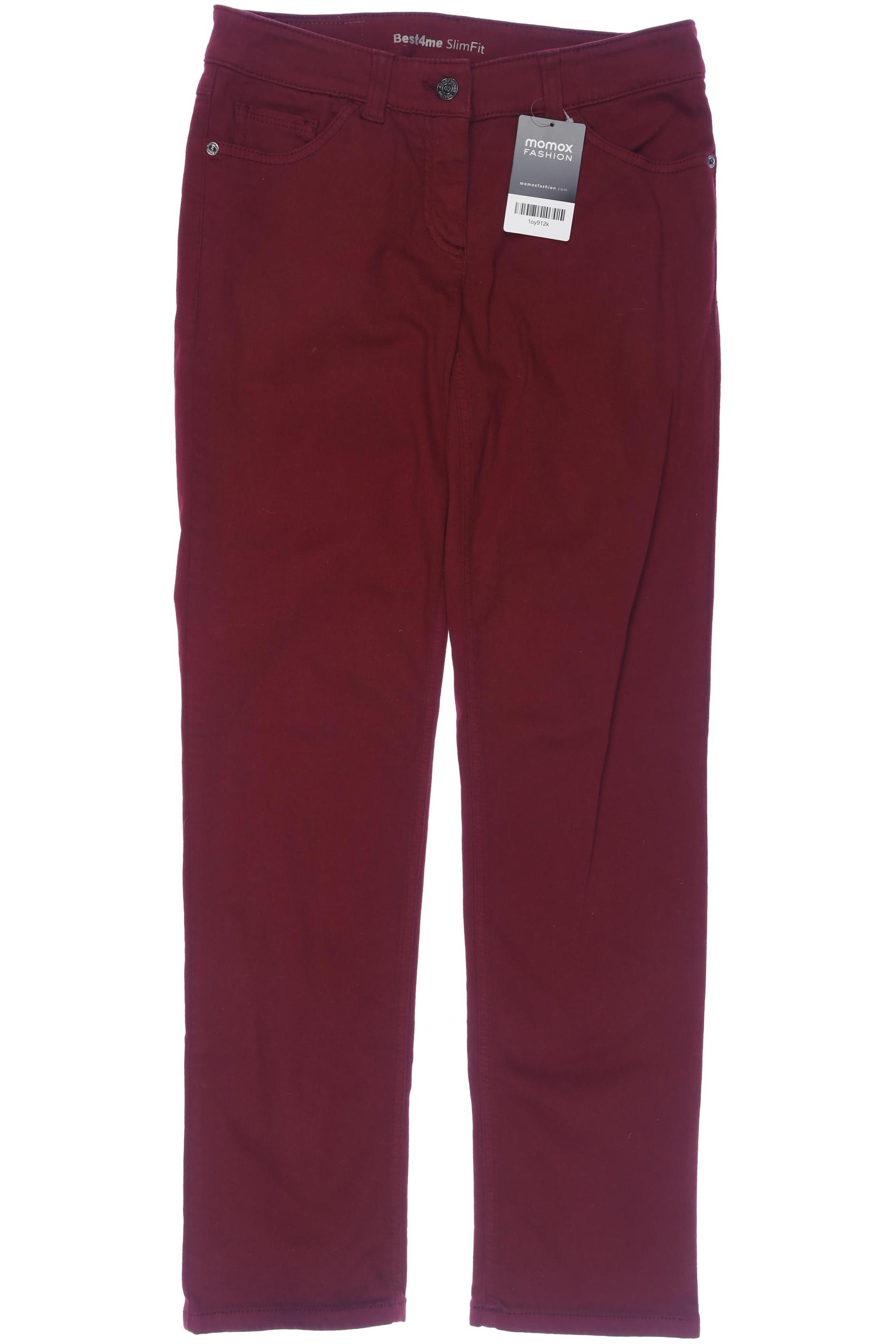 

Gerry Weber Damen Stoffhose, bordeaux, Gr. 28