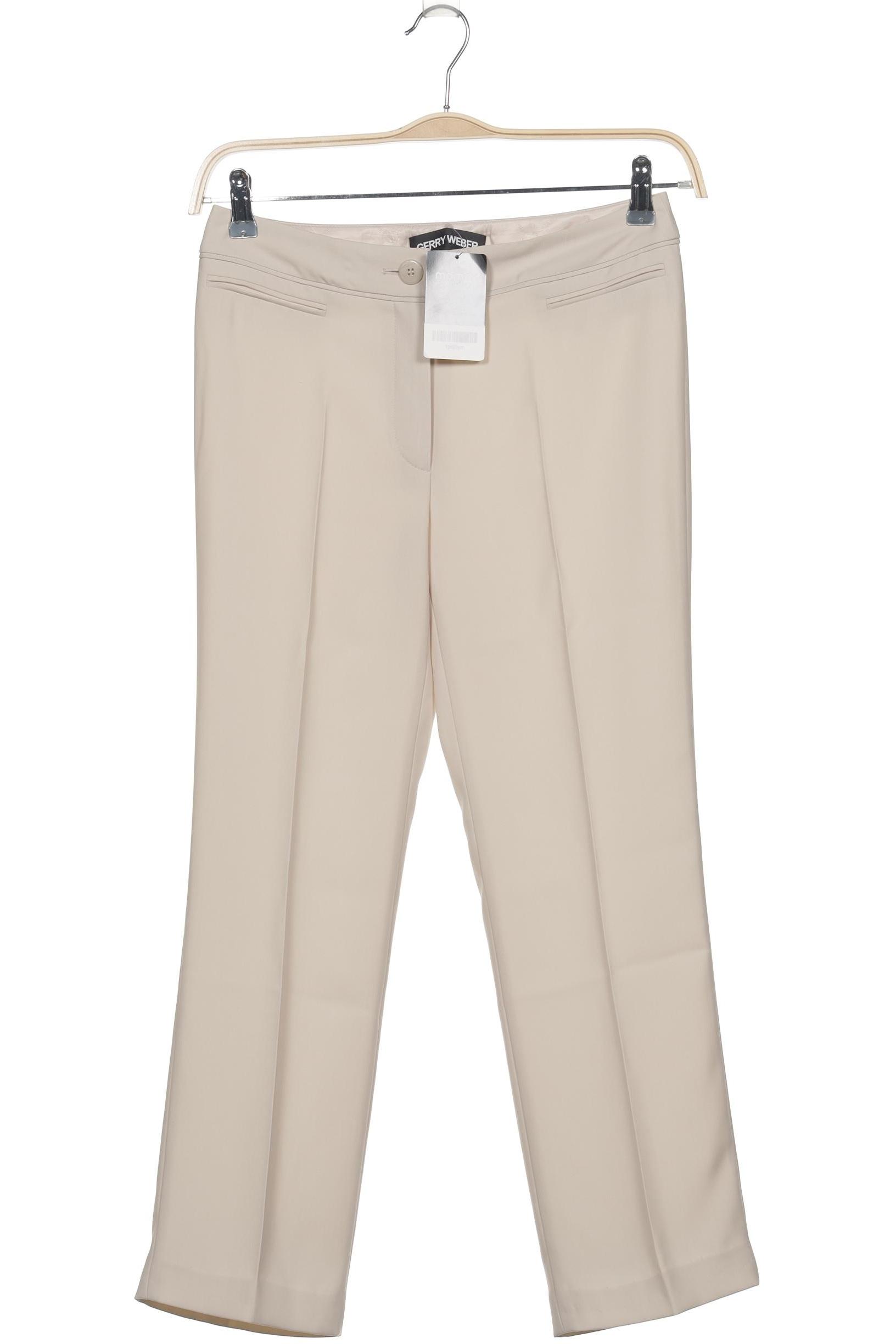 

Gerry Weber Damen Stoffhose, beige, Gr. 34