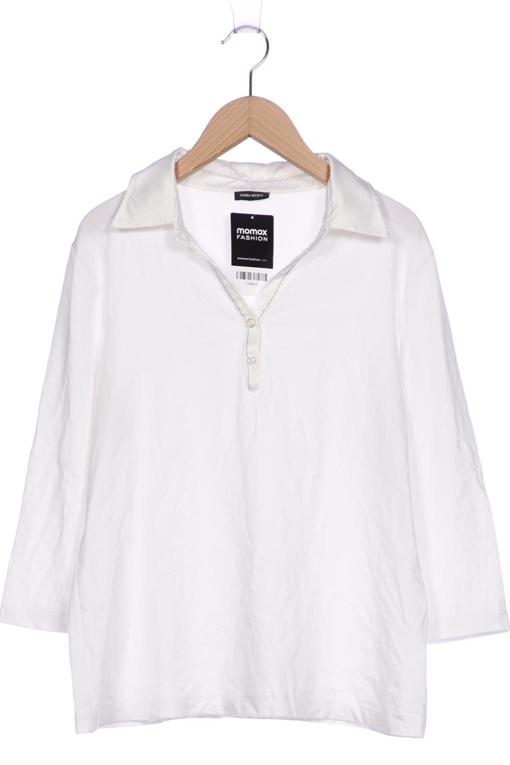 

Gerry Weber Damen Poloshirt, weiß, Gr. 42