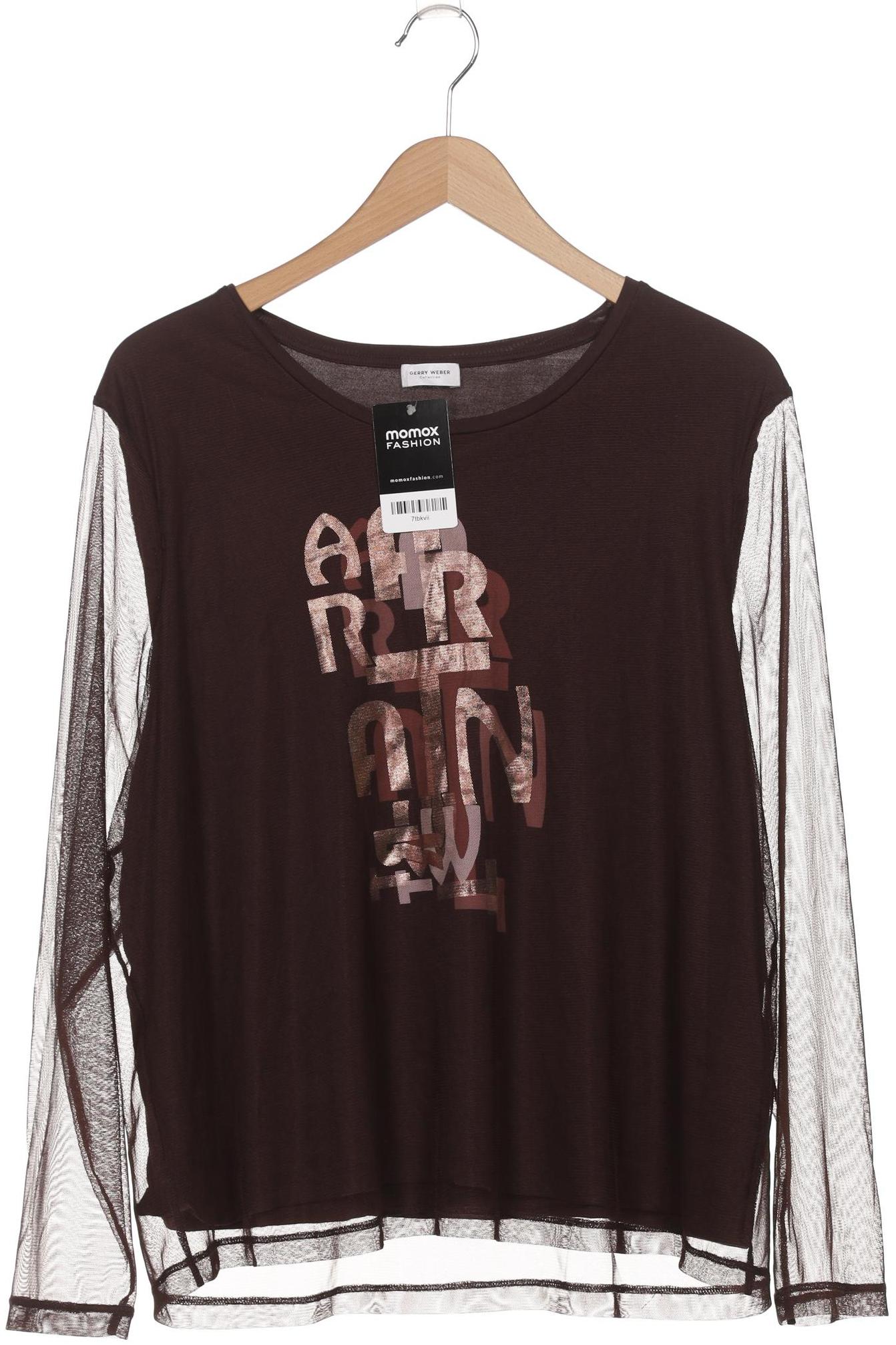 

Gerry Weber Damen Langarmshirt, braun, Gr. 46