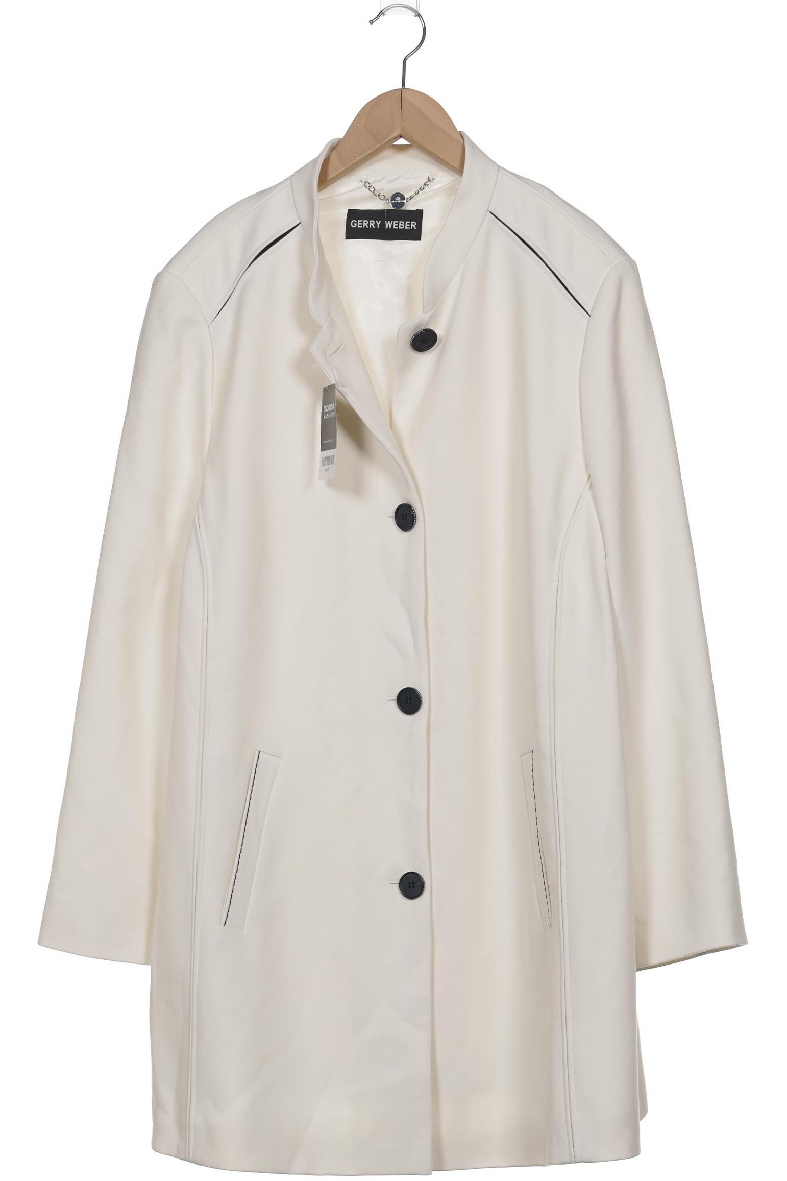 

Gerry Weber Damen Mantel, weiß, Gr. 48