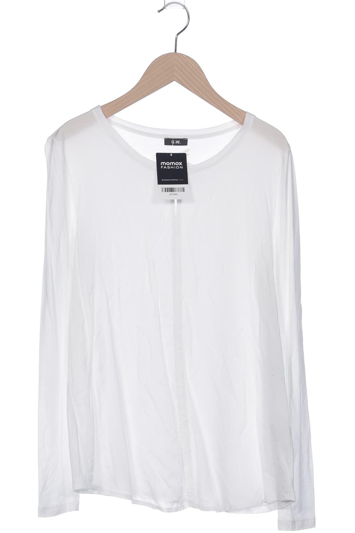 

Gerry Weber Damen Langarmshirt, weiß, Gr. 38