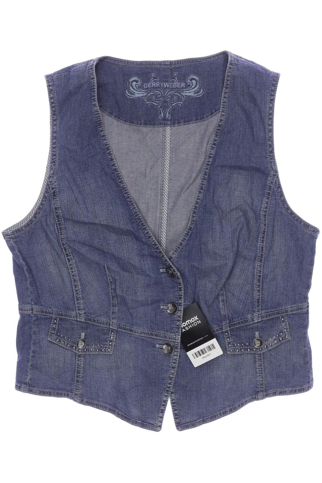

Gerry Weber Damen Weste, blau, Gr. 40