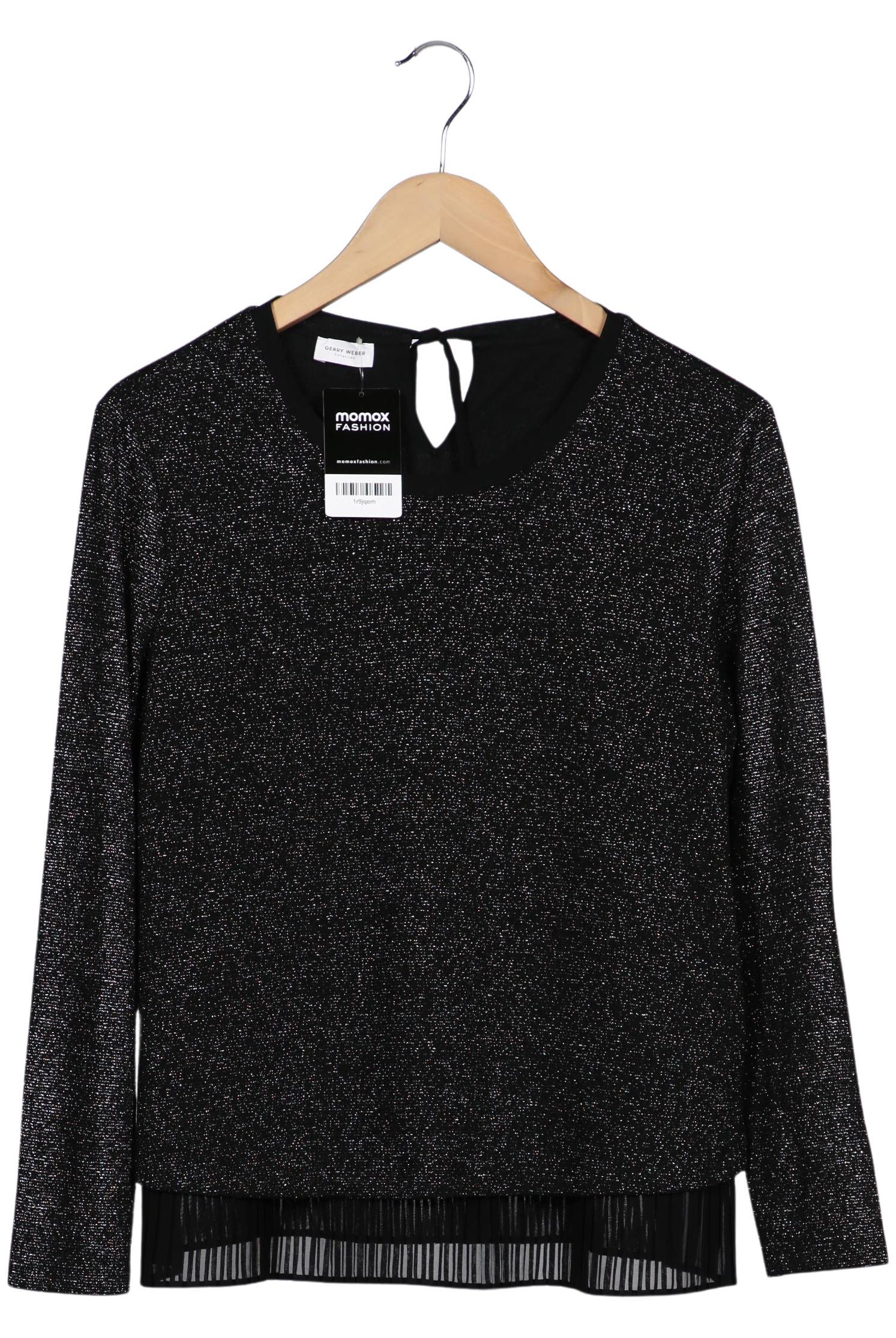 

Gerry Weber Damen Langarmshirt, schwarz, Gr. 40