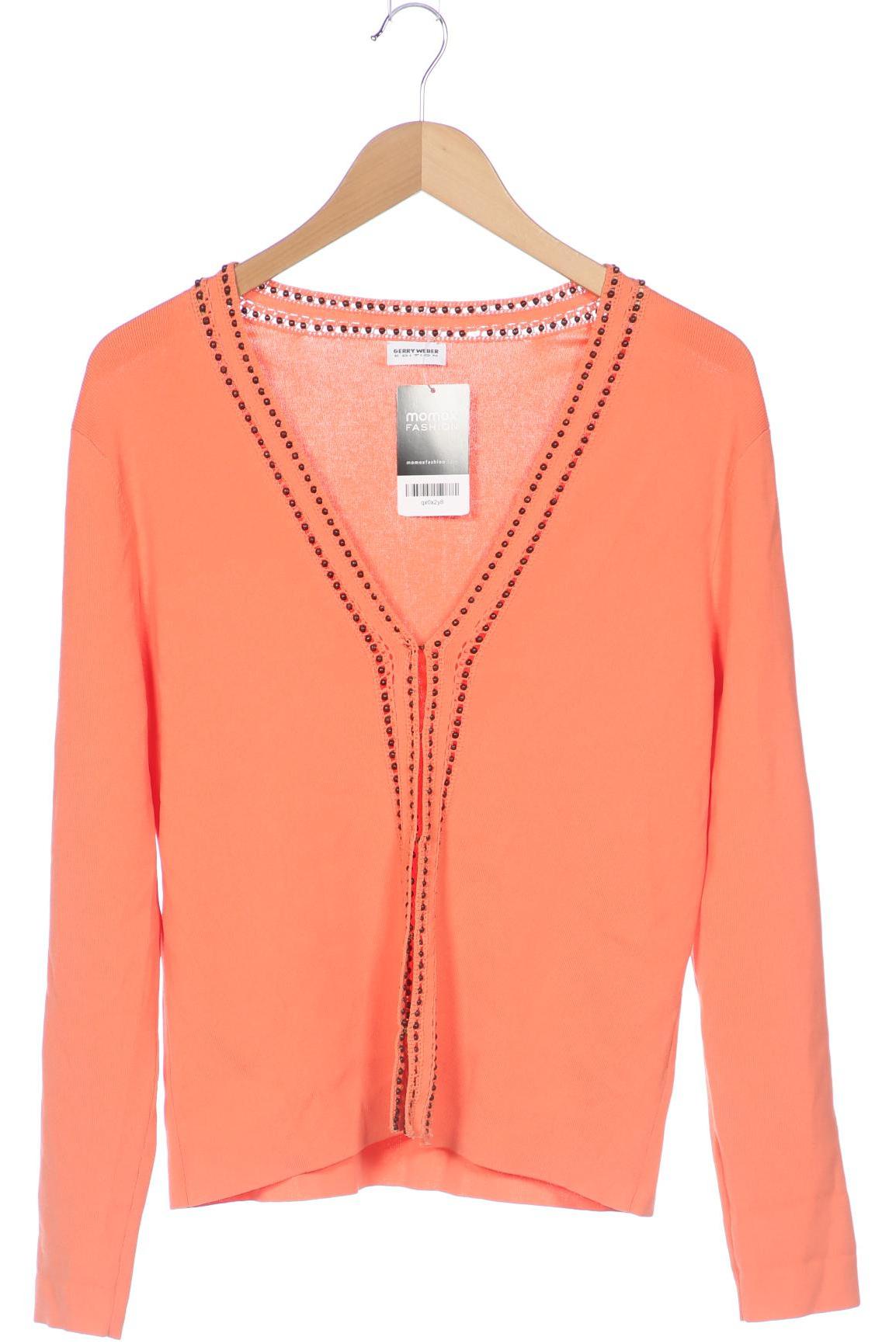 

Gerry Weber Damen Strickjacke, orange, Gr. 40