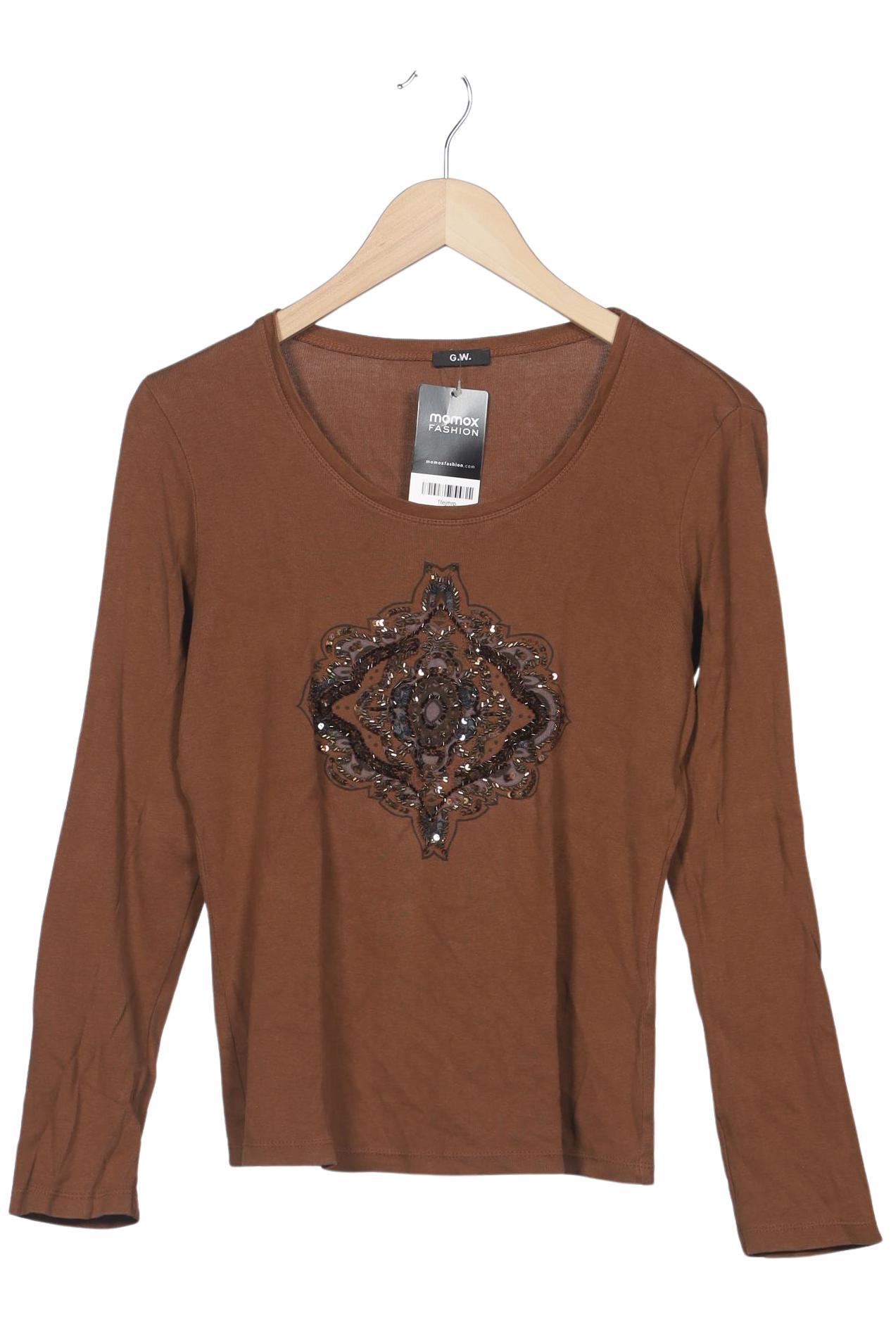 

Gerry Weber Damen Langarmshirt, braun, Gr. 38