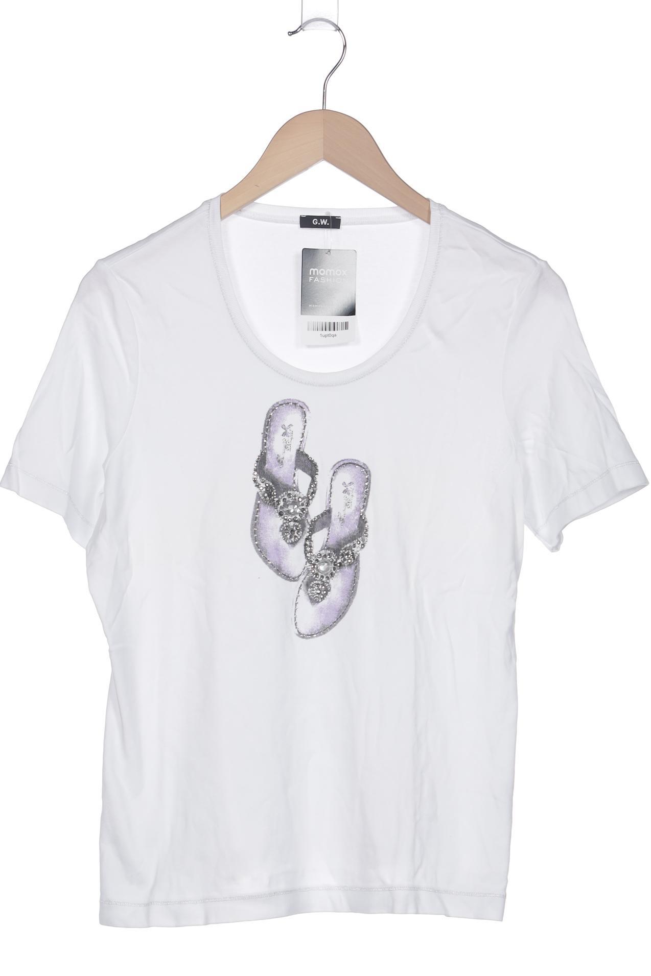 

Gerry Weber Damen T-Shirt, cremeweiß, Gr. 42