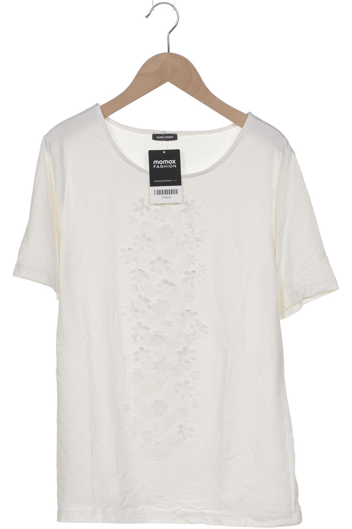 

Gerry Weber Damen T-Shirt, cremeweiß, Gr. 38