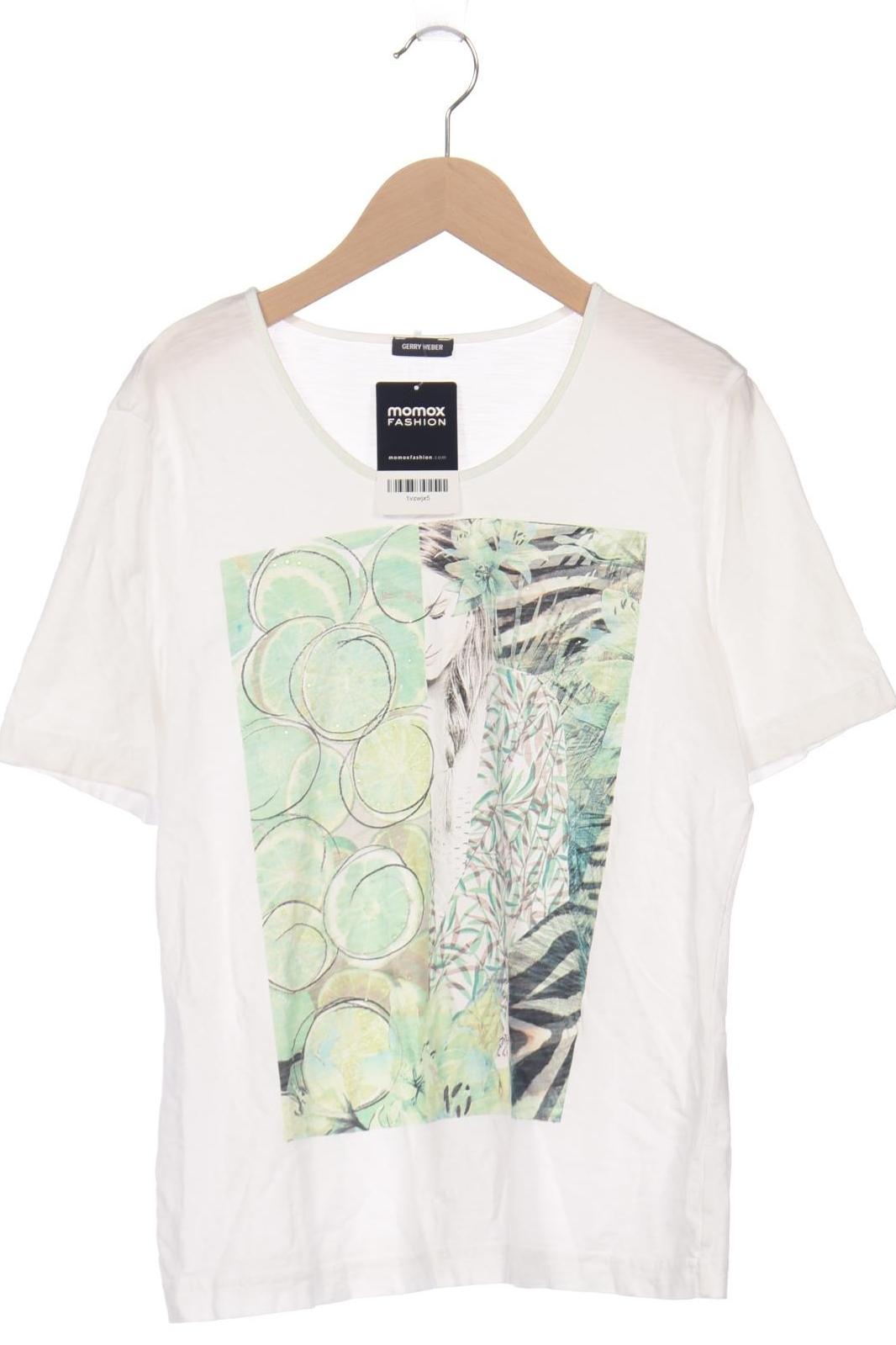 

Gerry Weber Damen T-Shirt, weiß, Gr. 40