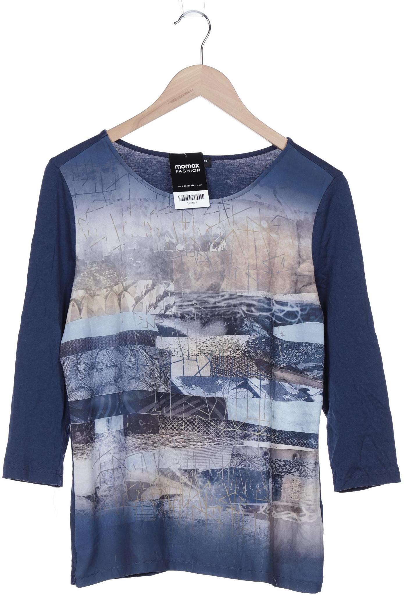 

Gerry Weber Damen Langarmshirt, blau, Gr. 38