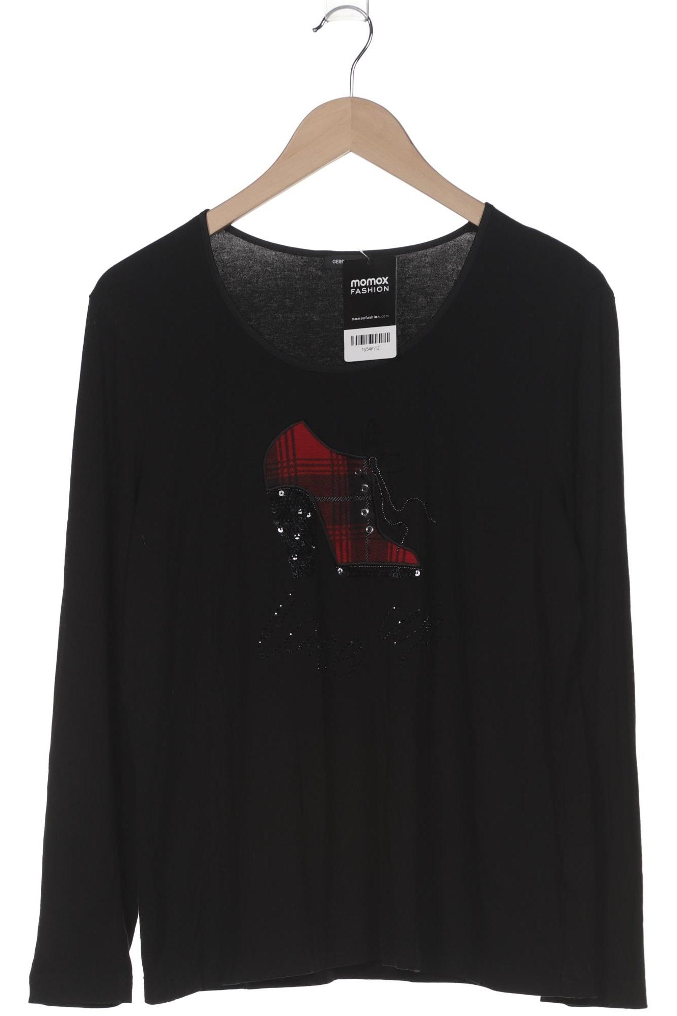 

Gerry Weber Damen Langarmshirt, schwarz, Gr. 44