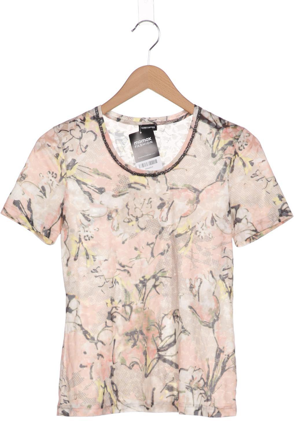 

Gerry Weber Damen T-Shirt, mehrfarbig, Gr. 38