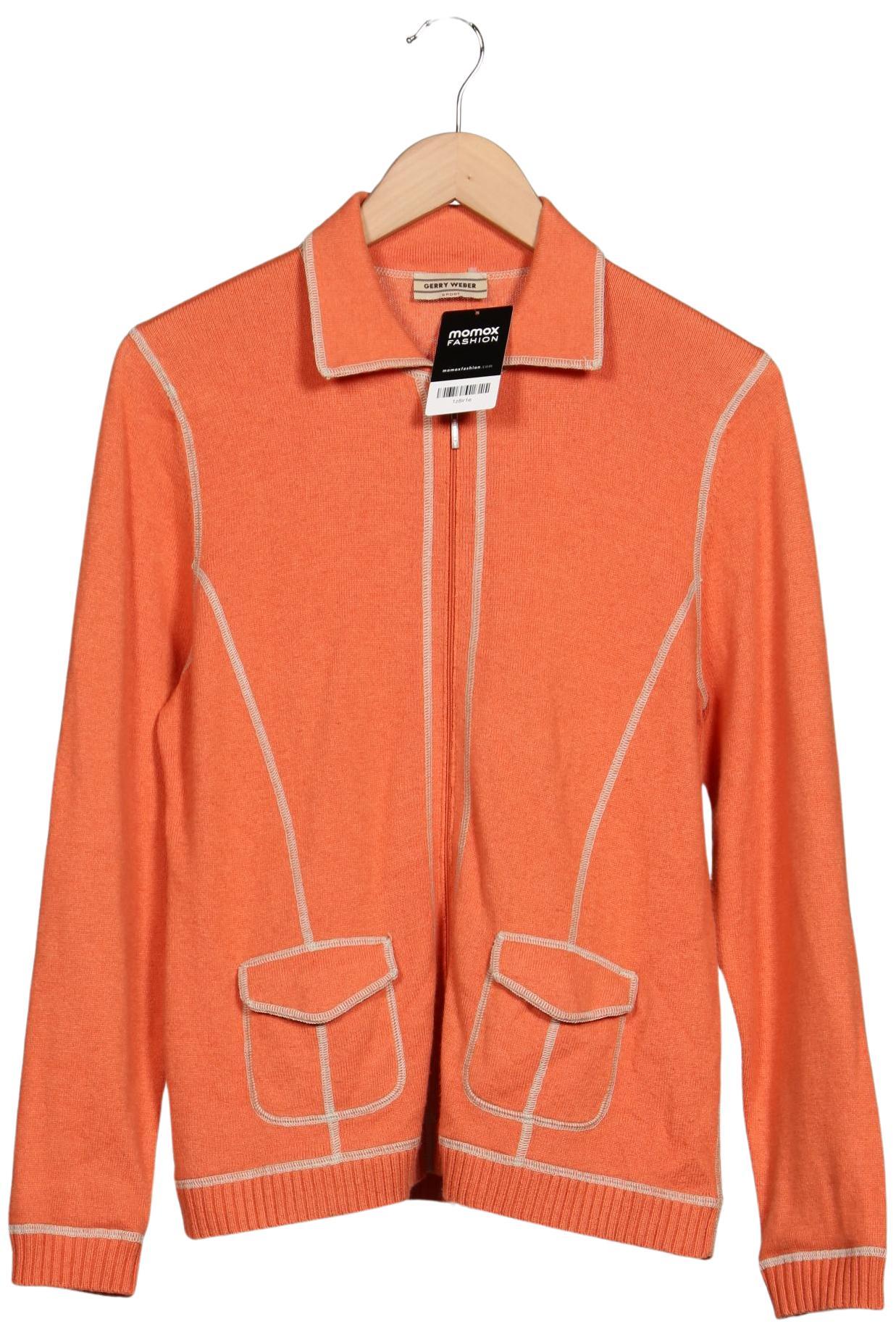

Gerry Weber Damen Strickjacke, orange, Gr. 40