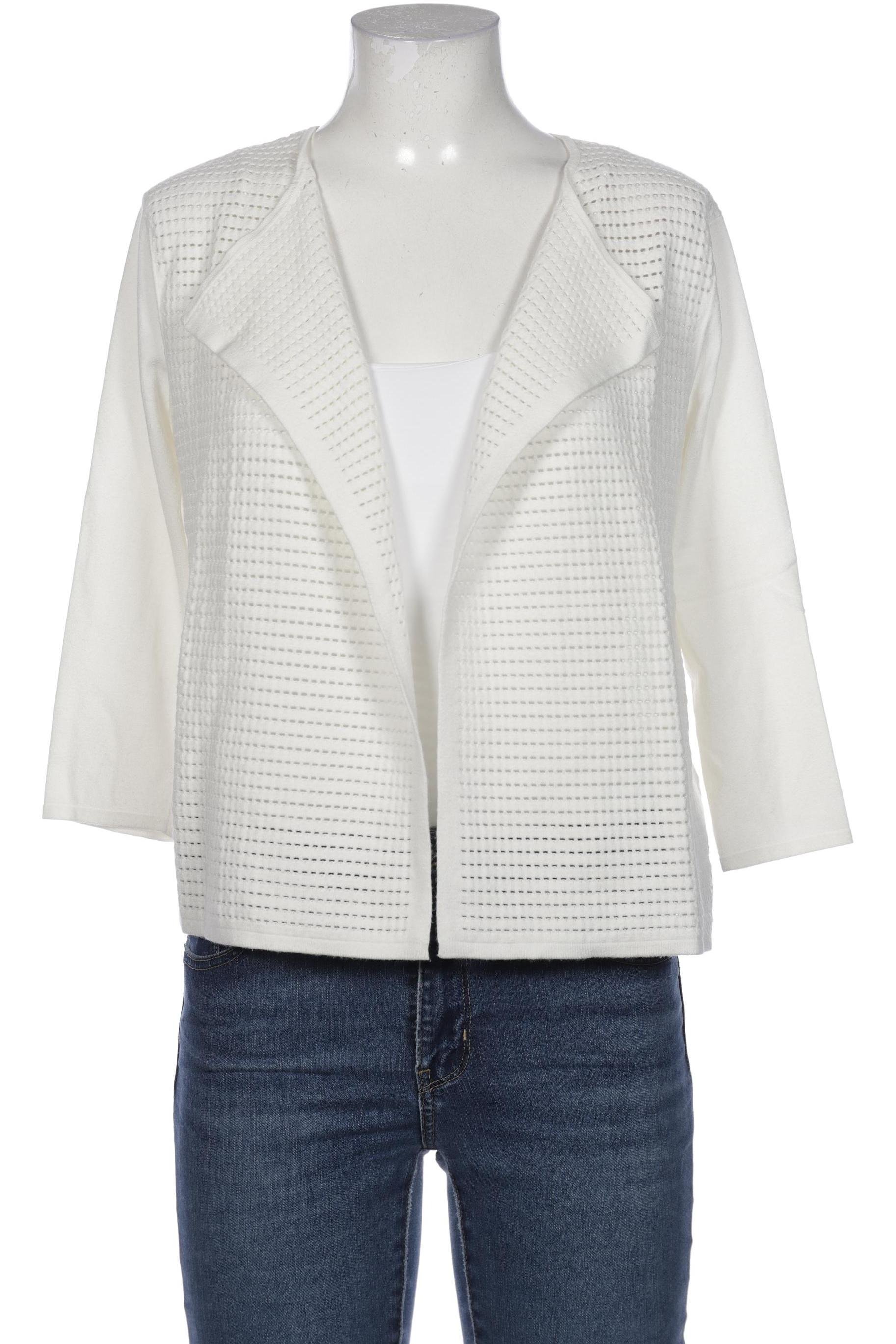 

Gerry Weber Damen Strickjacke, weiß, Gr. 40