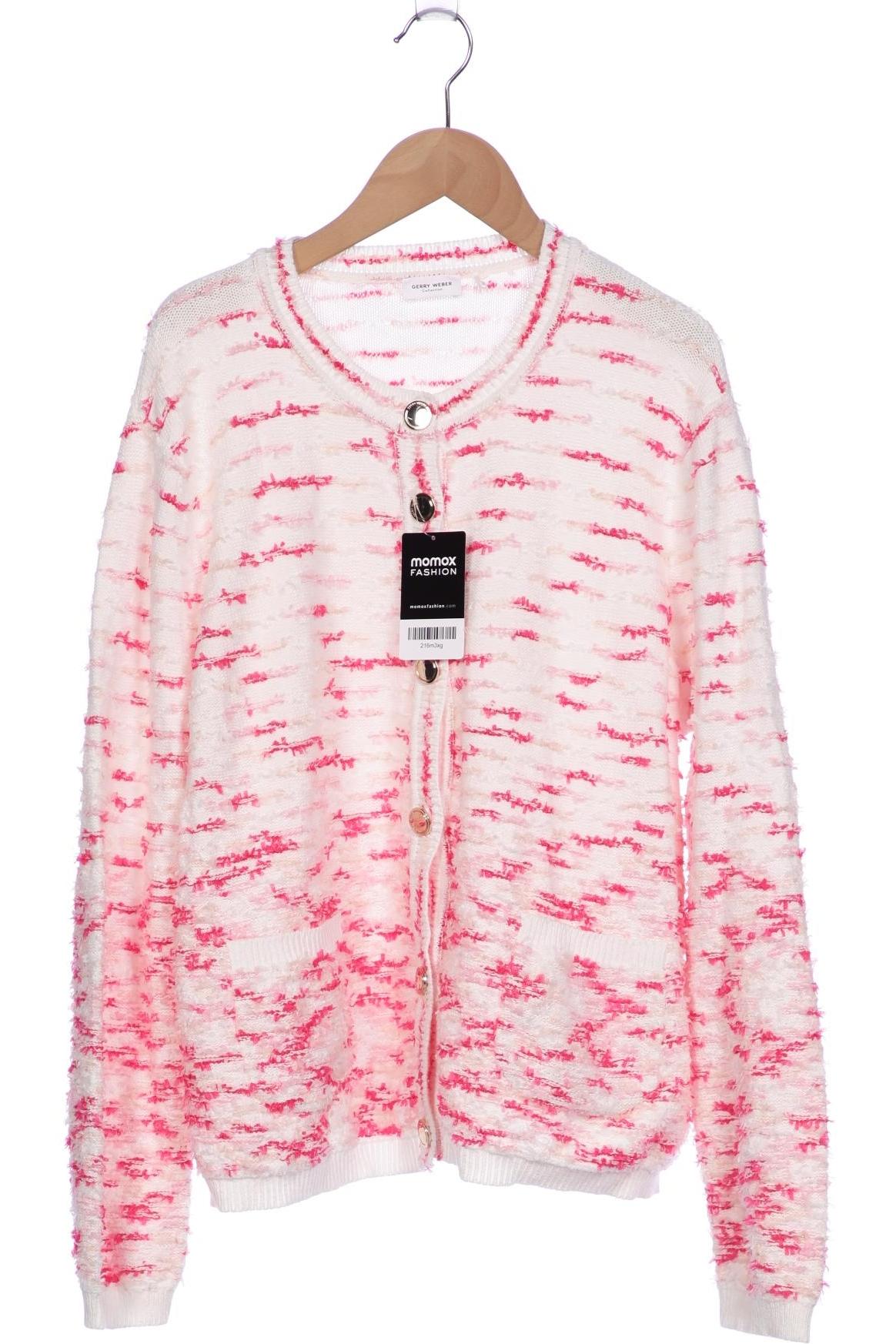 

Gerry Weber Damen Strickjacke, weiß, Gr. 46