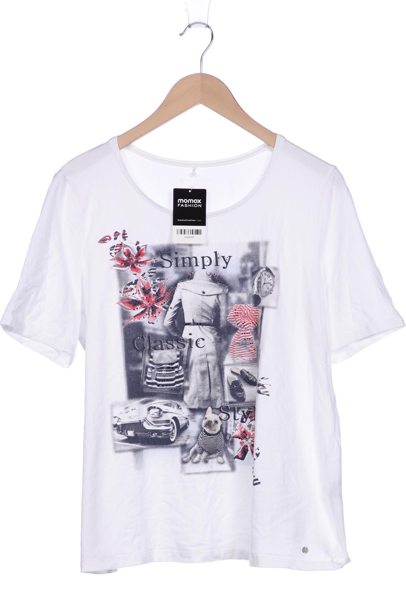 

Gerry Weber Damen T-Shirt, weiß, Gr. 46