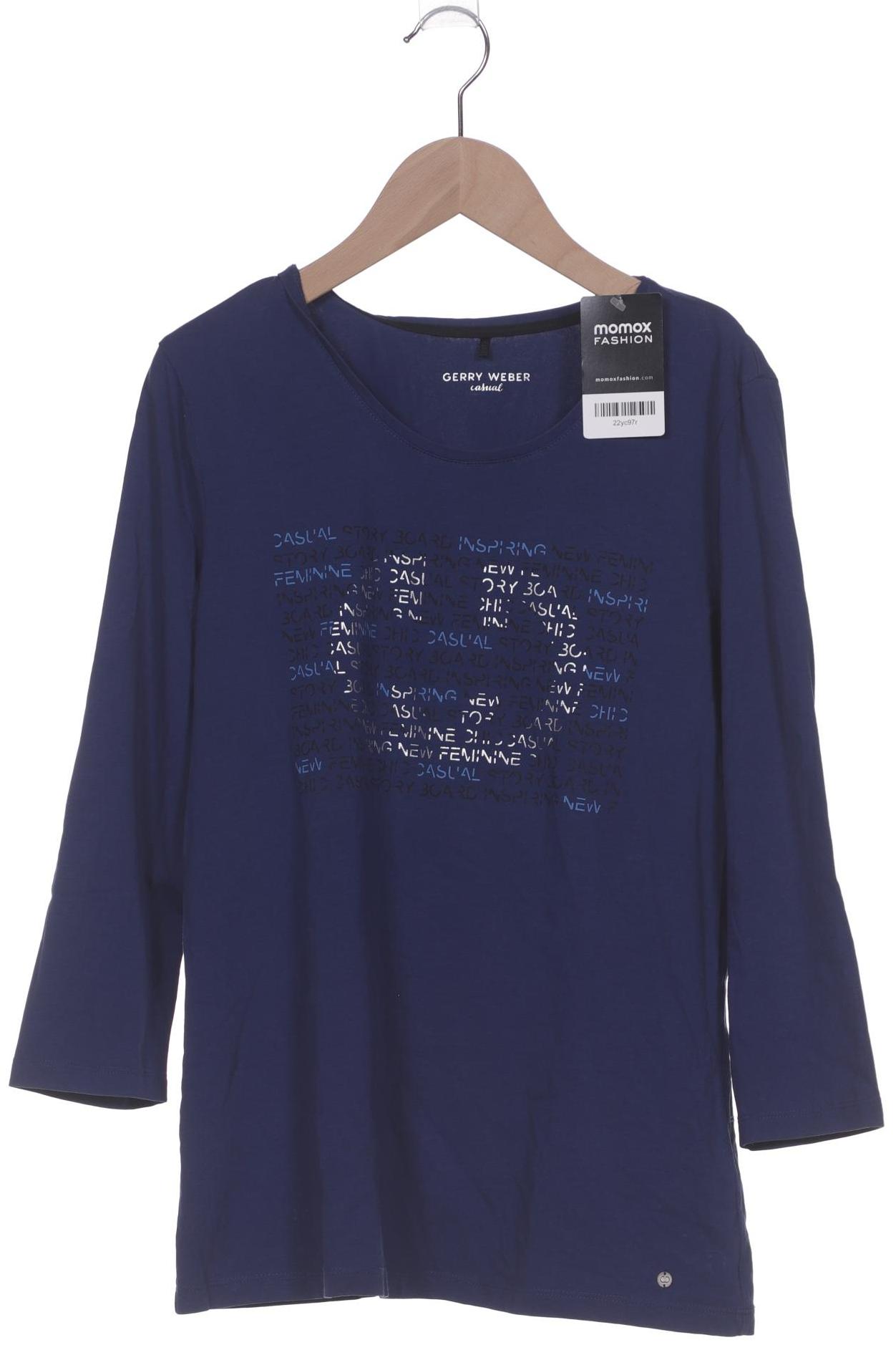 

Gerry Weber Damen Langarmshirt, marineblau, Gr. 40