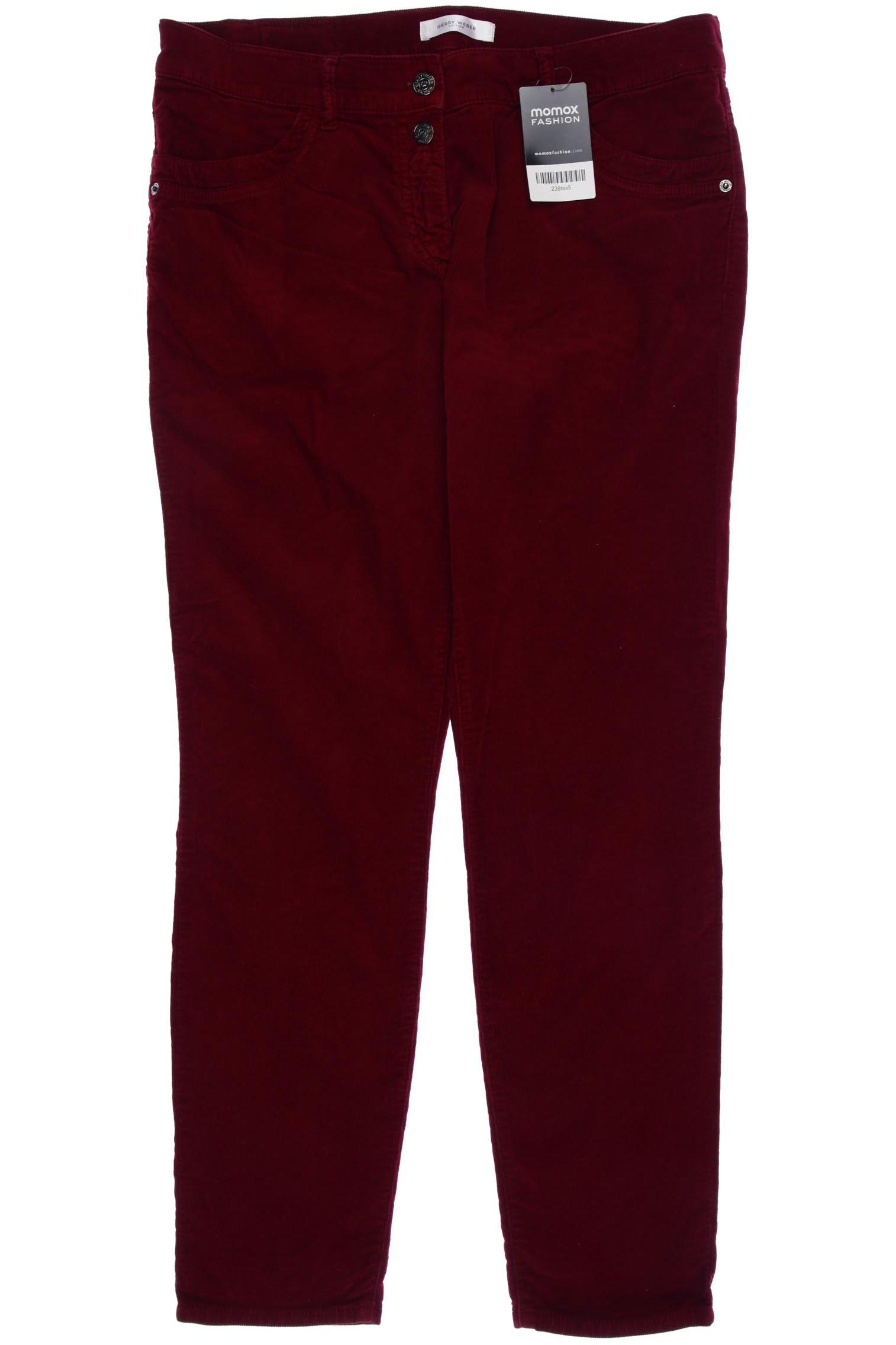 

Gerry Weber Damen Stoffhose, bordeaux, Gr. 40
