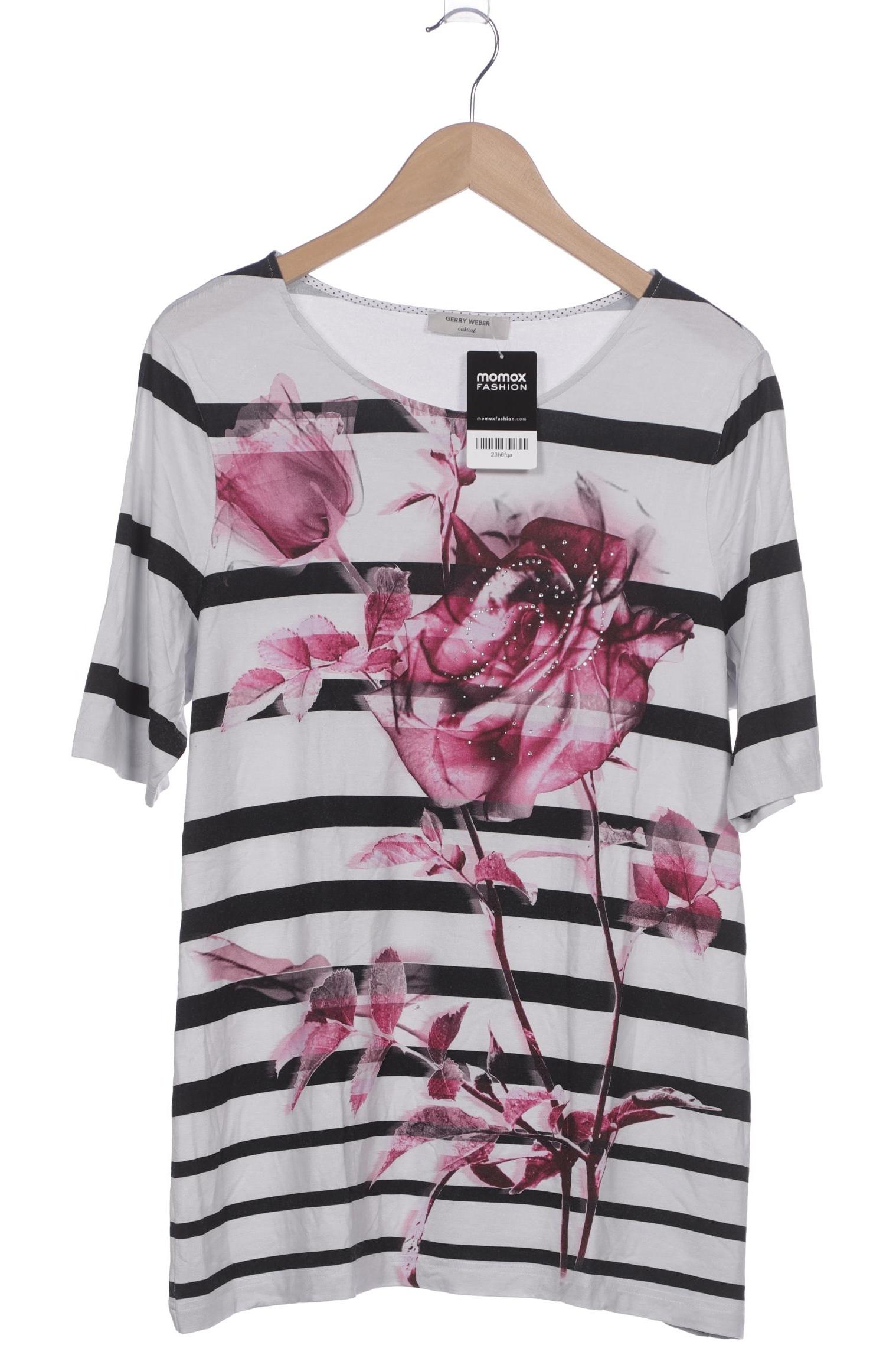 

Gerry Weber Damen T-Shirt, weiß, Gr. 44