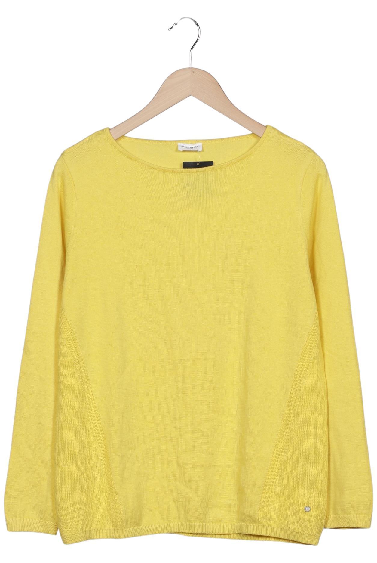 

Gerry Weber Damen Pullover, gelb, Gr. 42