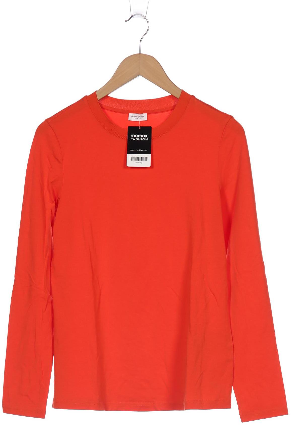 

Gerry Weber Damen Langarmshirt, orange, Gr. 40