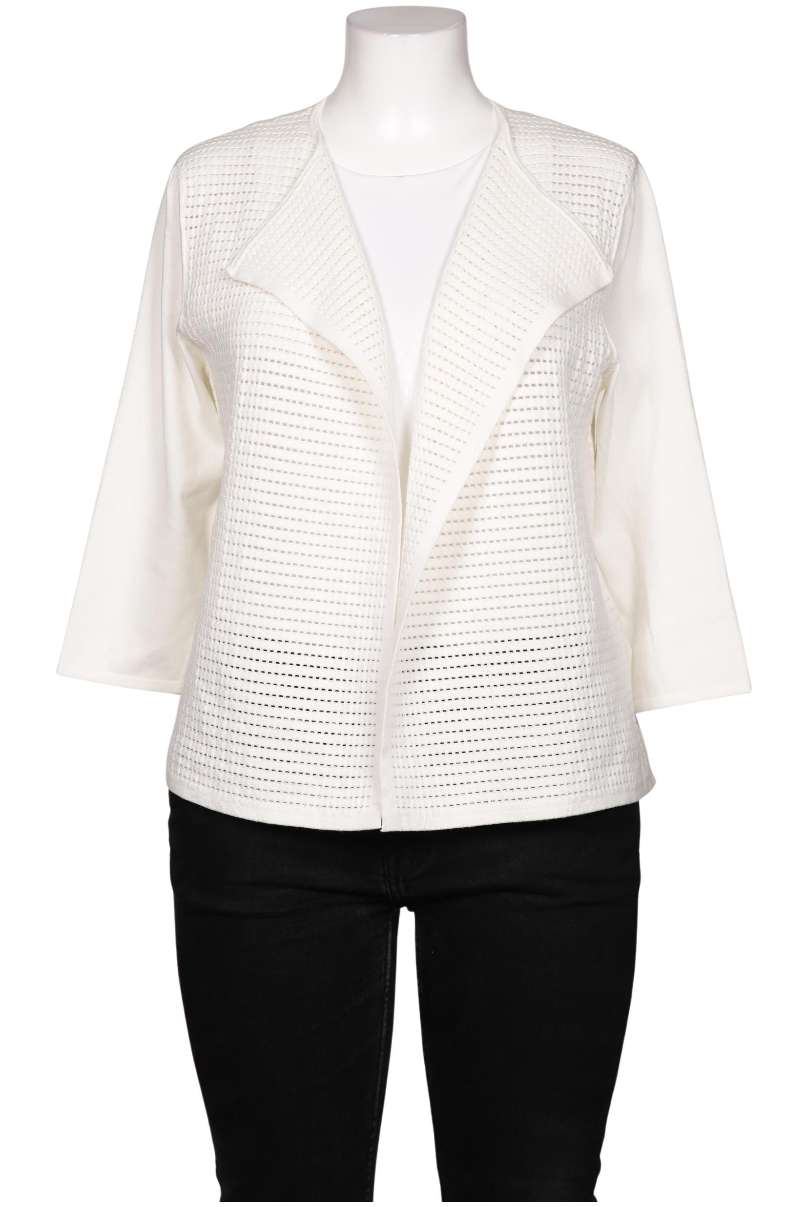

Gerry Weber Damen Strickjacke, weiß, Gr. 42