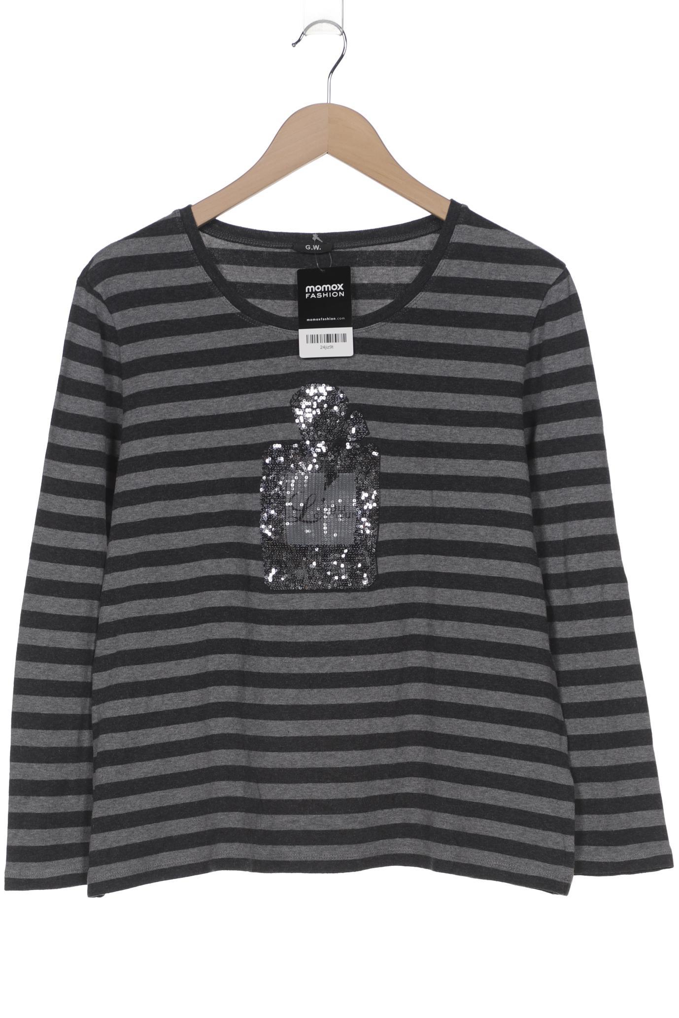 

Gerry Weber Damen Langarmshirt, grau, Gr. 44