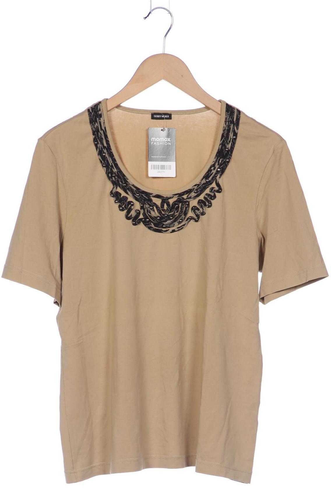 

Gerry Weber Damen T-Shirt, beige, Gr. 44